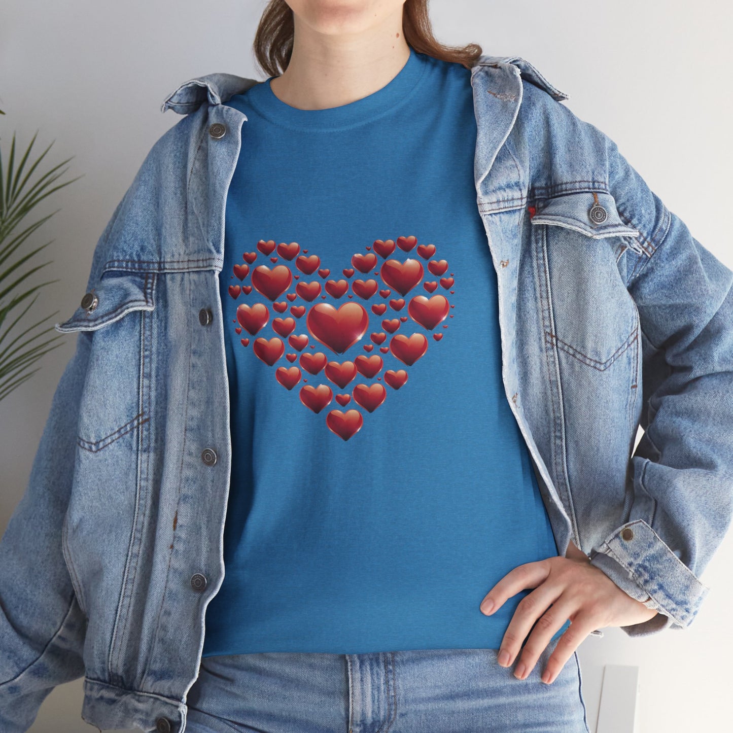 Heart Of Hearts Shirt, Minimal Valentine Shirt, Red Heart Graphic Tee, Love Aesthetic T Shirt, Valentine Gift Shirt