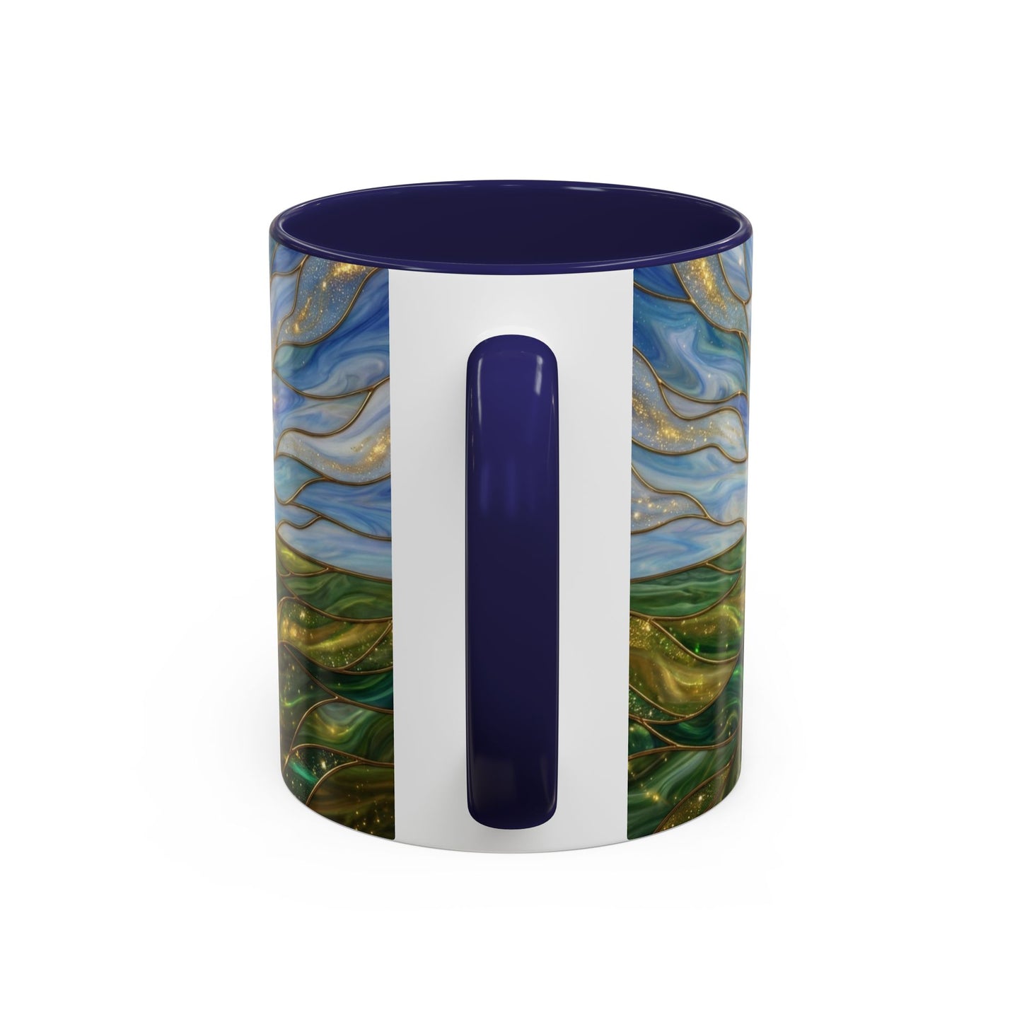 Stained Glass Horse Mug, Horse Coffee Mug, Running Horse Cup, Equestrian Gift Mug, Nature Art Mug, Horse Lover Gift