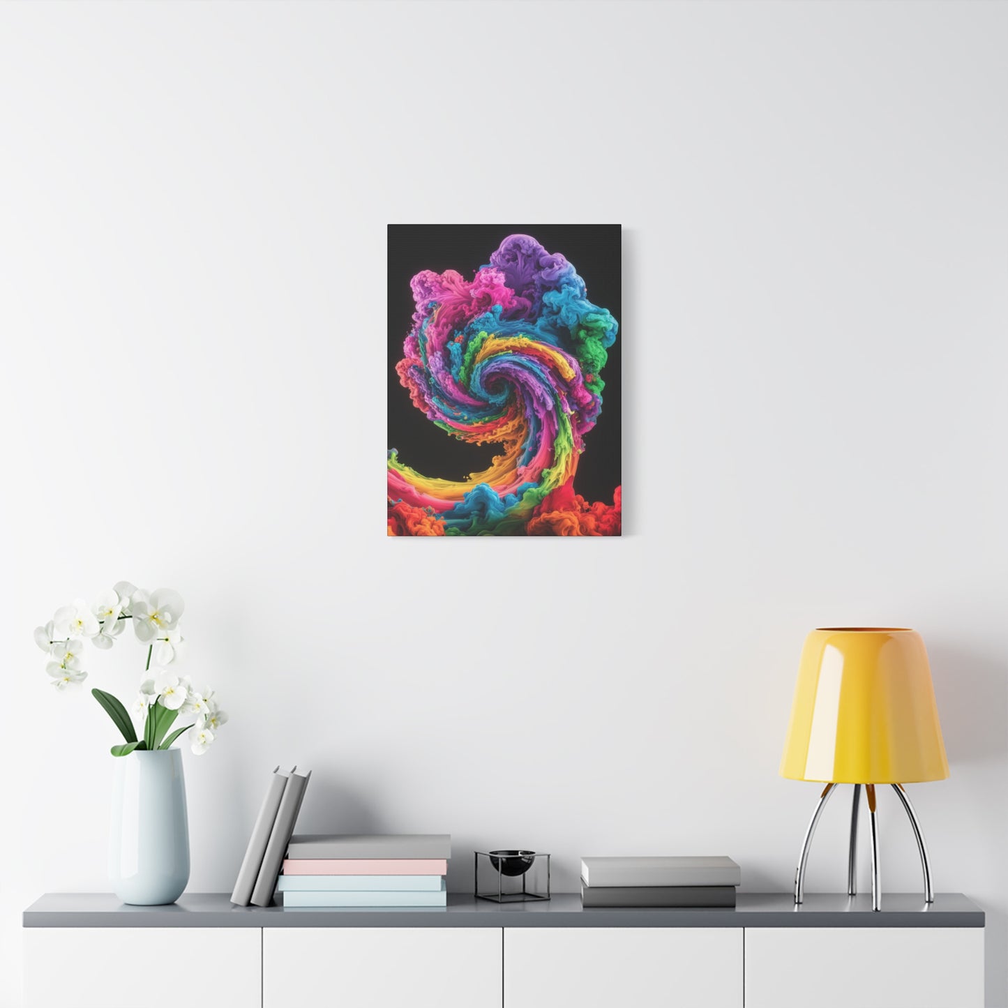 Colorful Swirl Wall Art