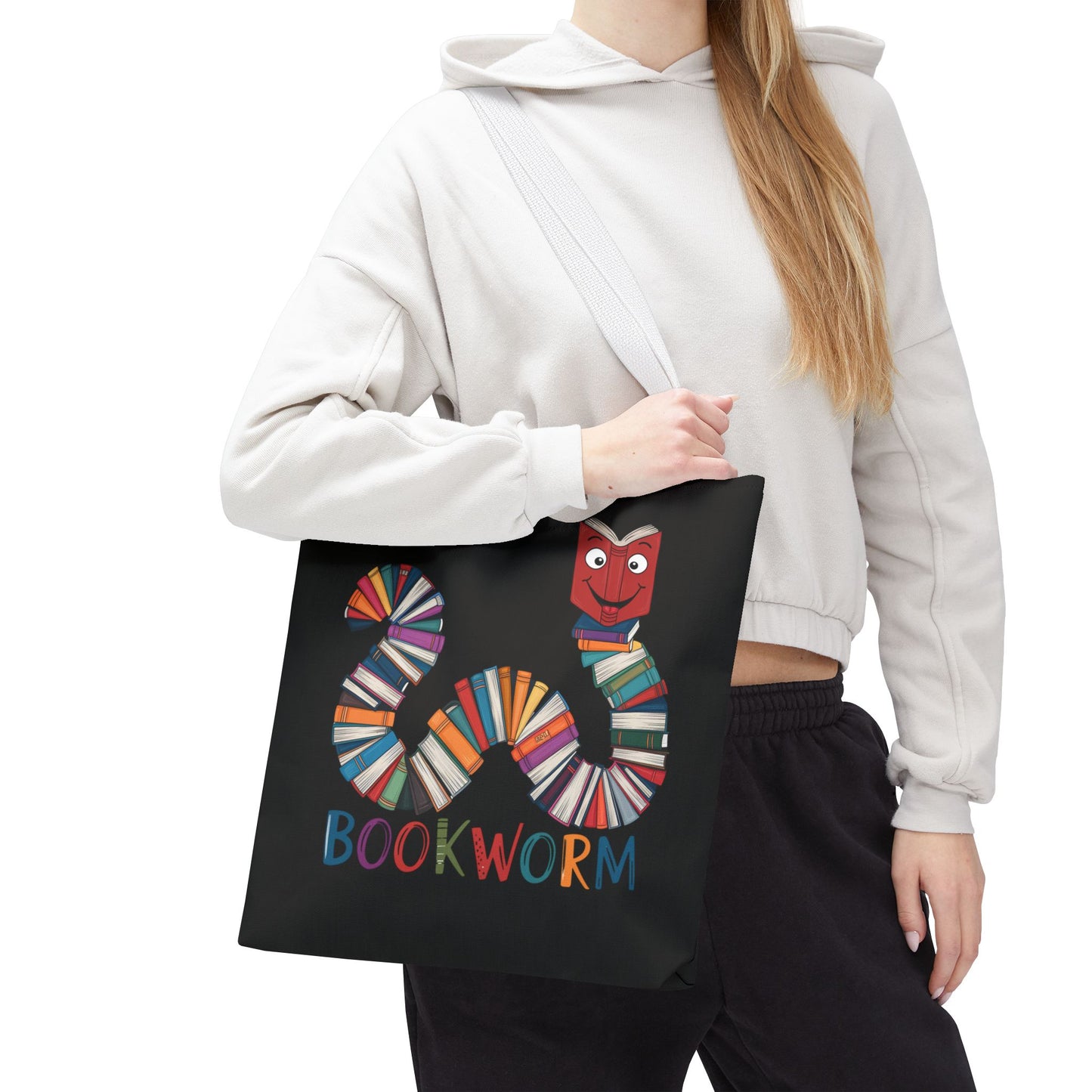 Bookworm Tote Bag