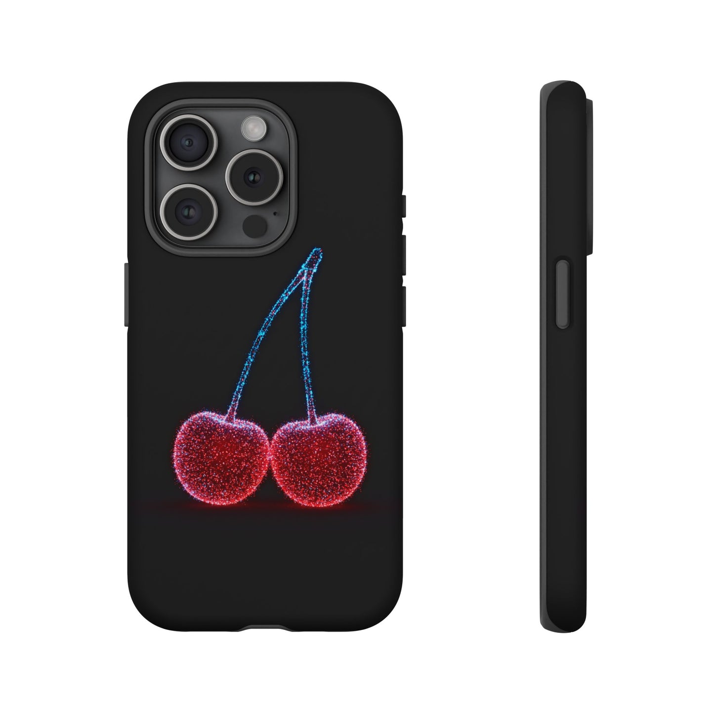 iPhone Case Bioluminescent Cherries Cherry Phone Case Cherry iPhone Case