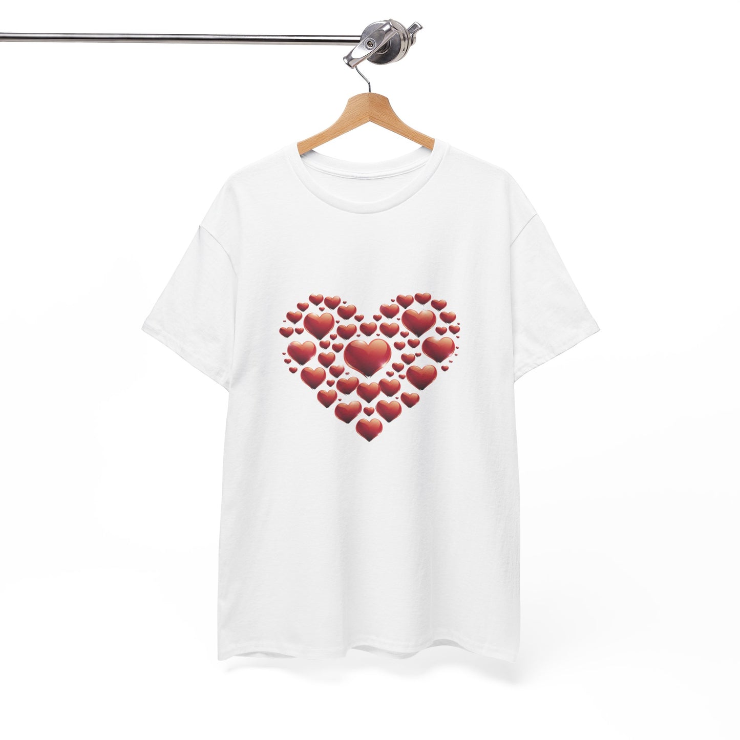 Heart Of Hearts Shirt, Minimal Valentine Shirt, Red Heart Graphic Tee, Love Aesthetic T Shirt, Valentine Gift Shirt
