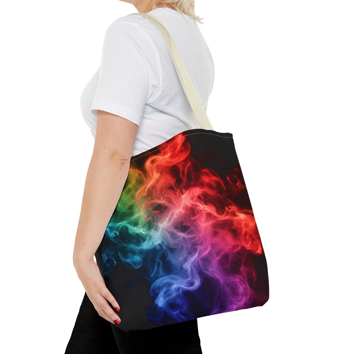 Colorful Smoke Tote Bag