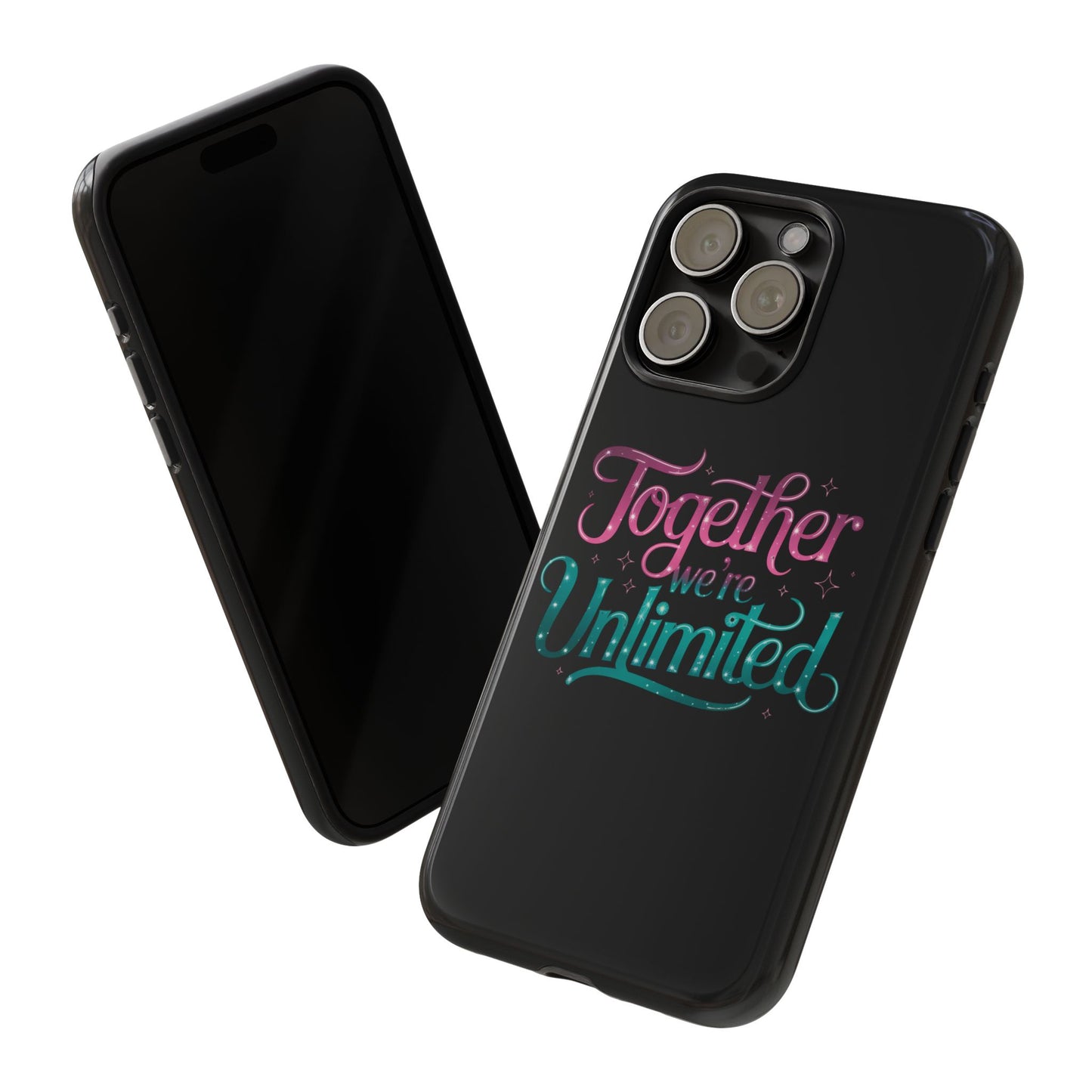 iPhone Case with Musical Quote Together We're Unlimited Musical Phone Case