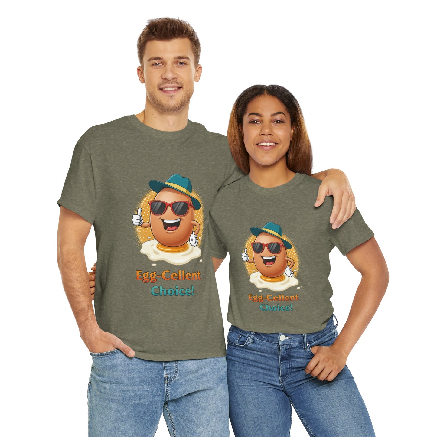 Funny Egg Shirt | Egg-Cellent Choice T-Shirt | Pun Food Tee | Breakfast Lover Gift | Cool Cartoon Egg Shirt | Dad Joke Shirt