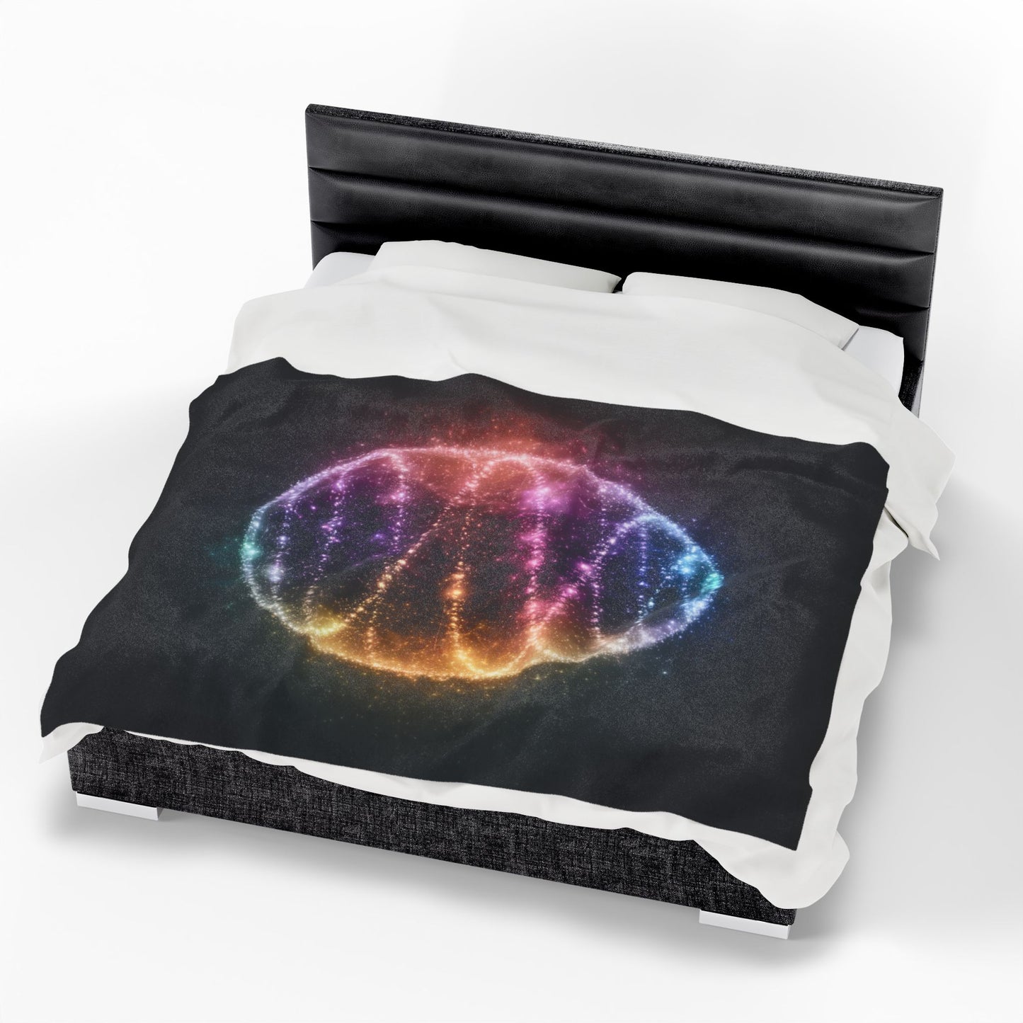 Easter Egg Blanket Bioluminescent Easter Egg Throw Decor Blanket Easter Decoration