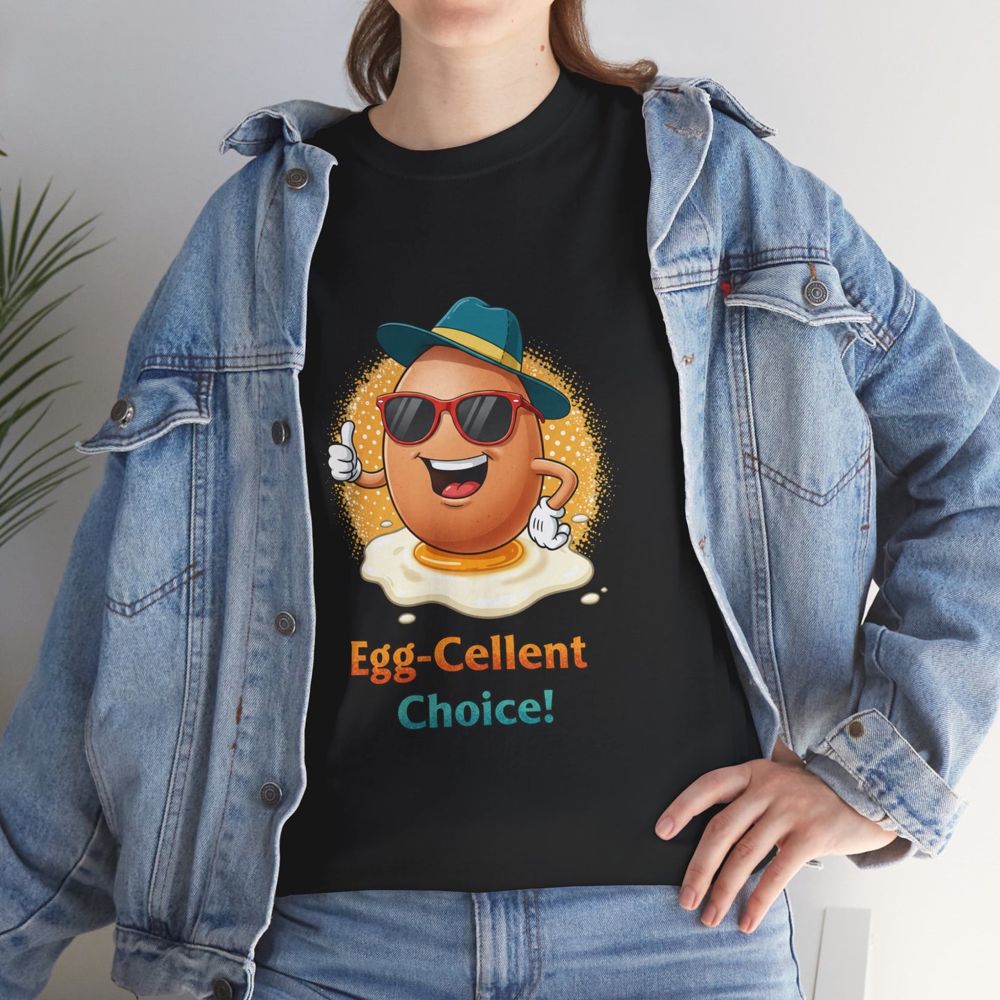 Funny Egg Shirt | Egg-Cellent Choice T-Shirt | Pun Food Tee | Breakfast Lover Gift | Cool Cartoon Egg Shirt | Dad Joke Shirt