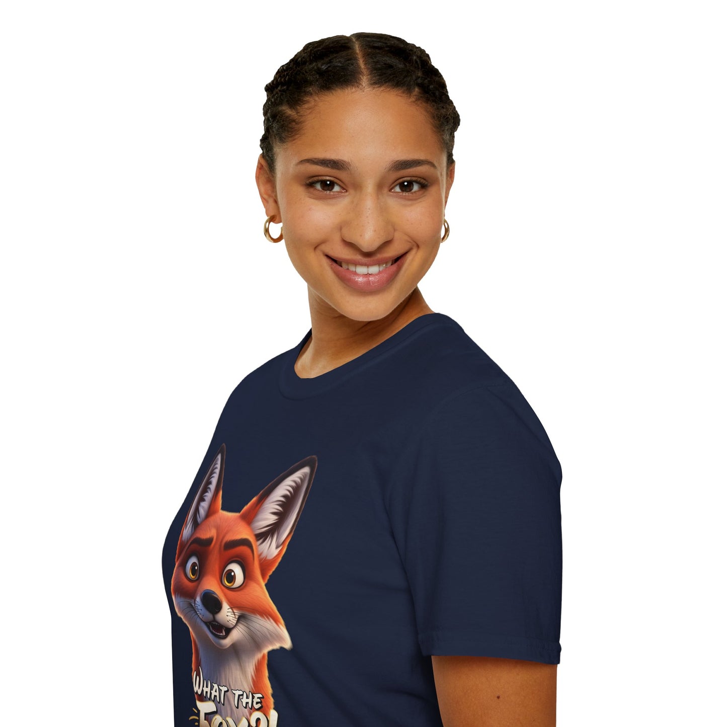 What The Fox T-Shirt, Funny Fox Graphic Tee, Animal Lover Shirt, Cute Pun Gift, Woodland Animal Top, Fun Casual Shirt For Men And Women