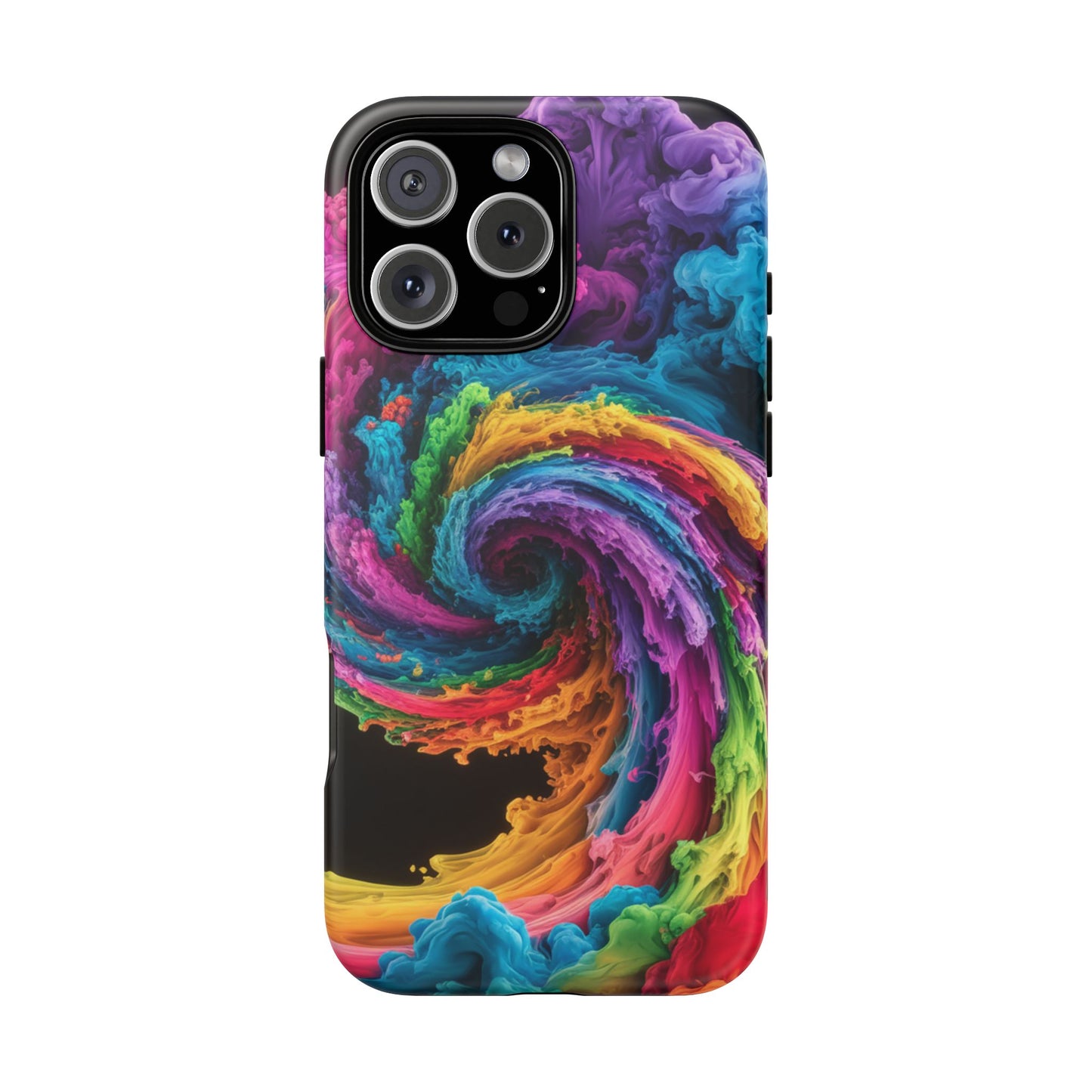iPhone Case - Colorful Swirl Design