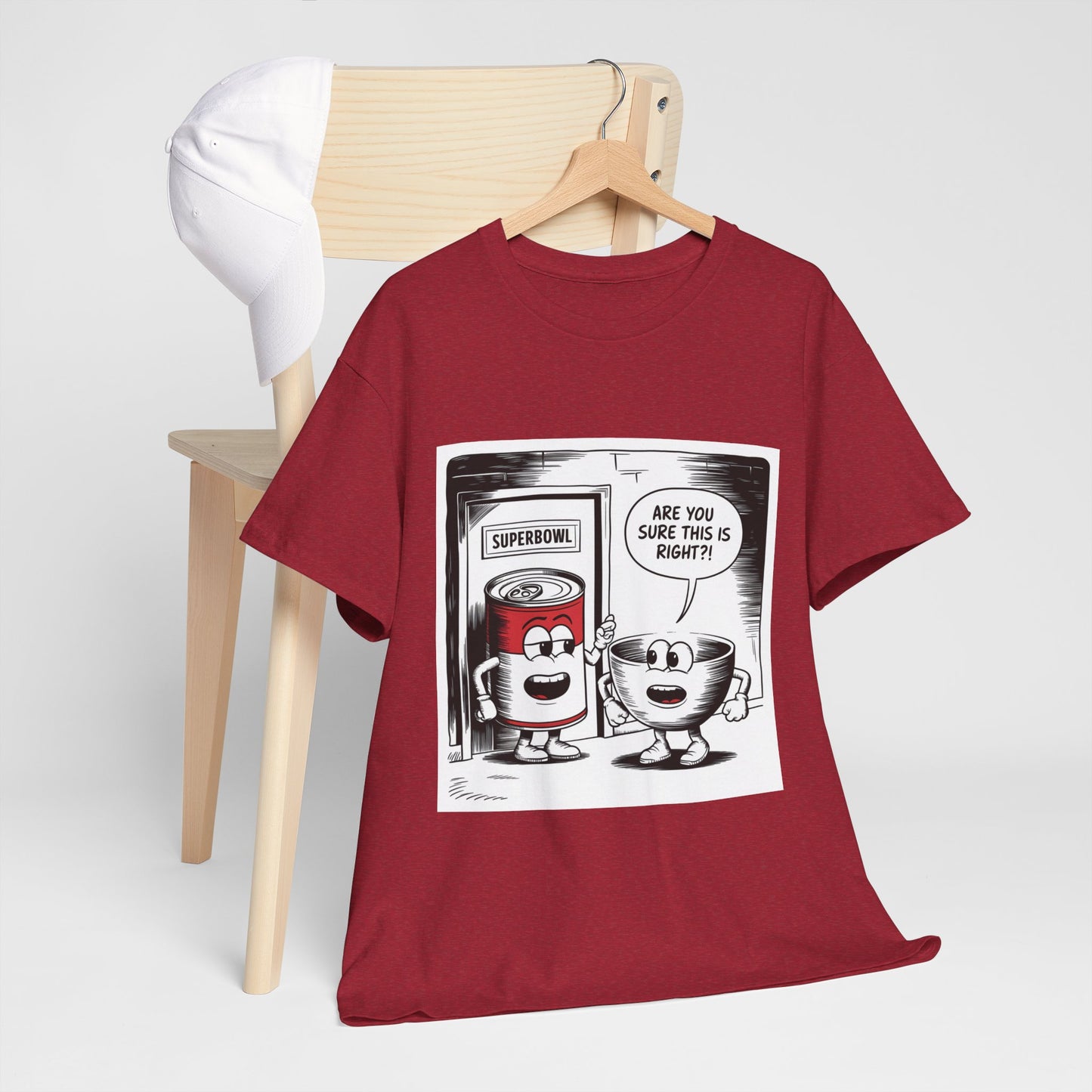 Comic Unisex Tee - Superbowl Design