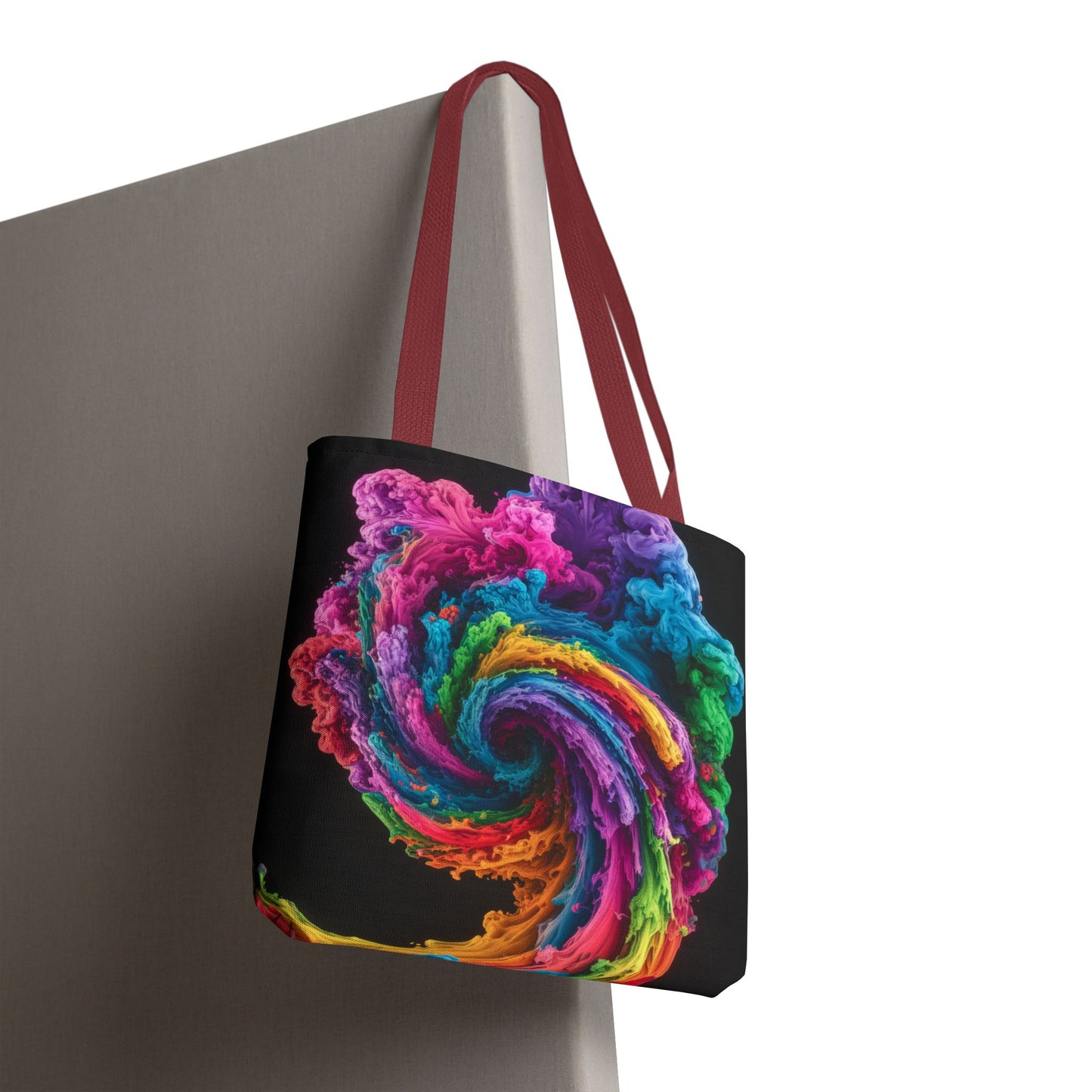 Colorful Swirl Tote Bag