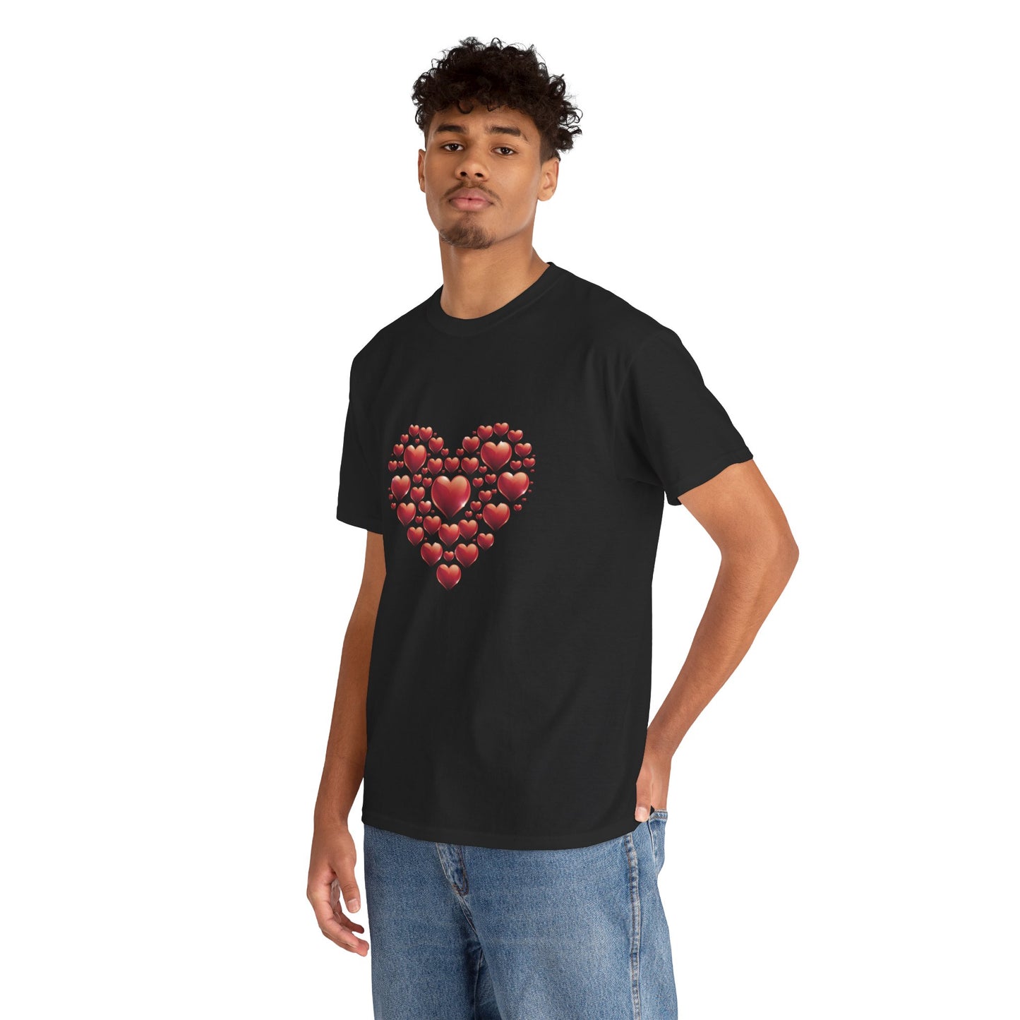 Heart Of Hearts Shirt, Minimal Valentine Shirt, Red Heart Graphic Tee, Love Aesthetic T Shirt, Valentine Gift Shirt