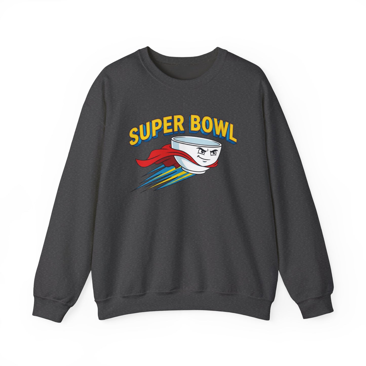 Super Bowl Sweatshirt, Funny Super Bowl Shirt, Football Party Sweatshirt, Game Day Crewneck, Bowl Pun Sweatshirt, Unisex Graphic Crew