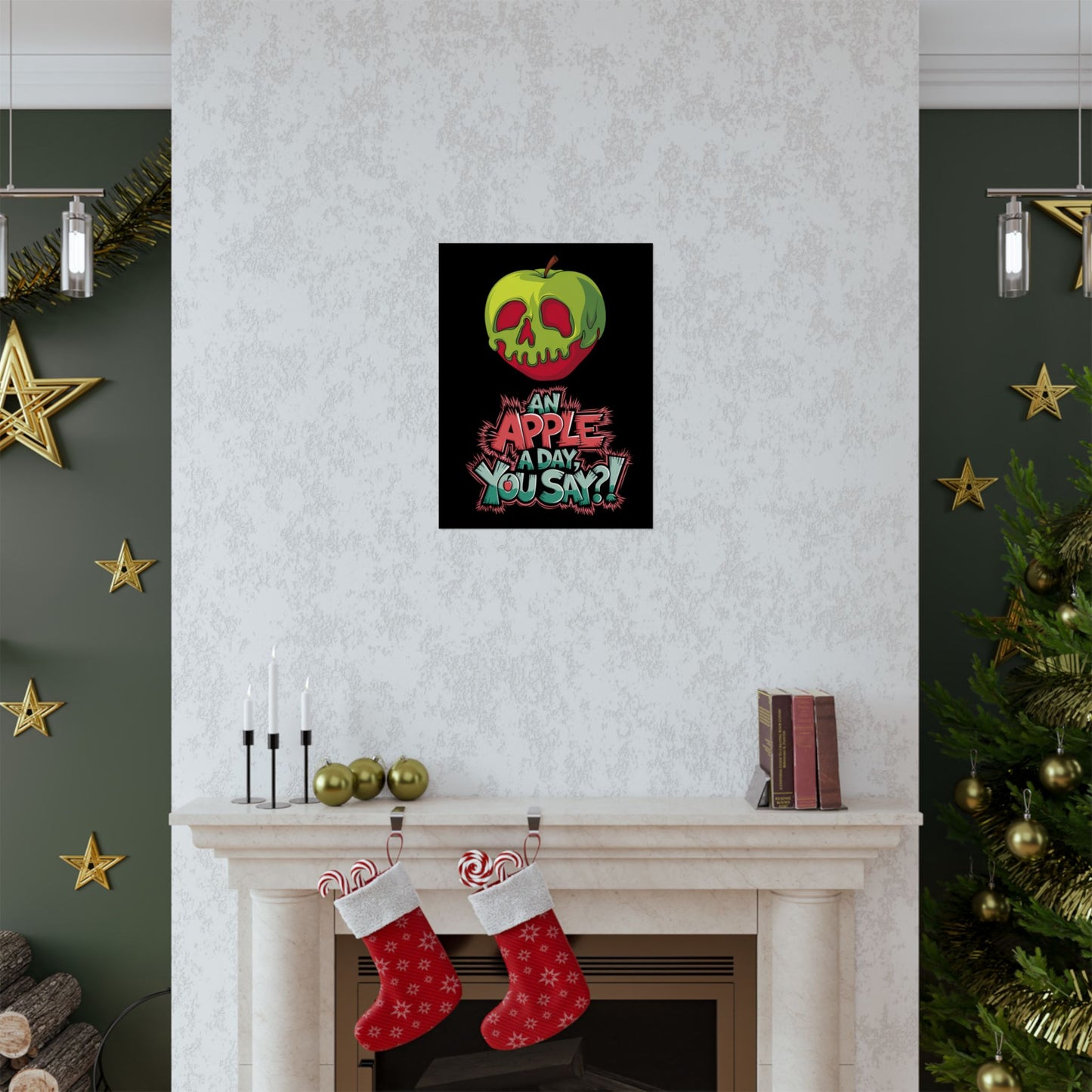 Vertical Poster - Poison Apple 'An Apple a Day You Say'