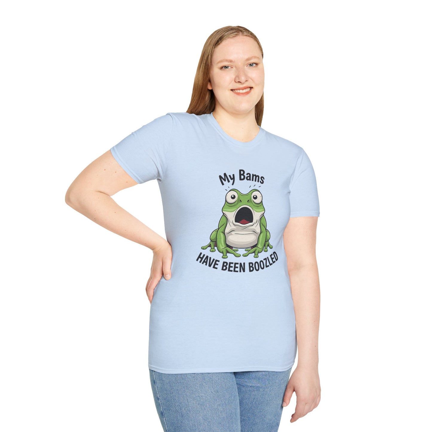 My Bams Have Been Boozled Shirt, Funny Frog T Shirt, Meme Frog Shirt, Bamboozled Tee, Sarcastic Humor Shirt, Frog Meme Gift