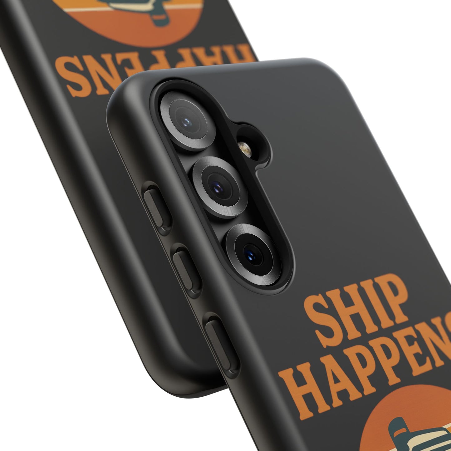 Samsung Case - Ship Happens Sunset Cruise Ship Nautical Phone Case Travel Accessory Gift for Travel Lovers Cruise Case