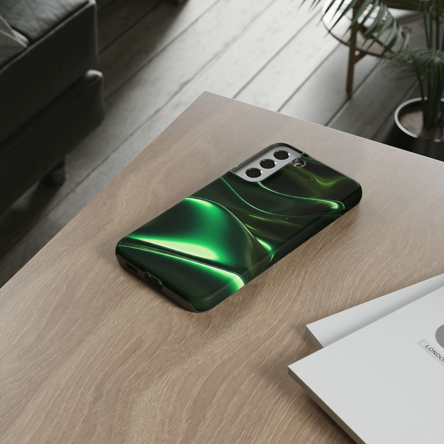 Green Metallic Phone Case