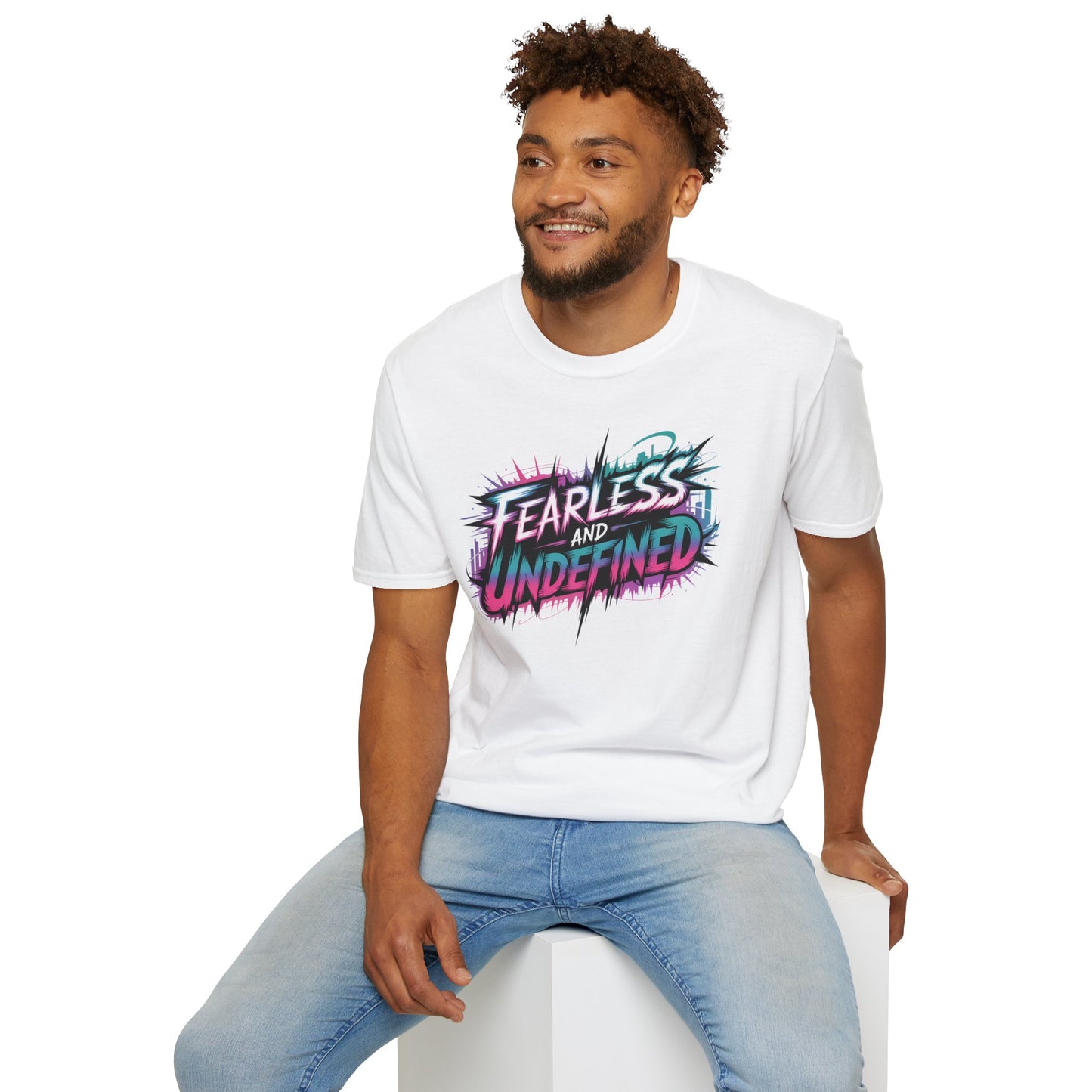 Fearless And Undefined T-Shirt, KPop Anime Inspired Graphic Tee, Empowering Quote Shirt, Bold Aesthetic Top For Fans, Dreamers, And Performers