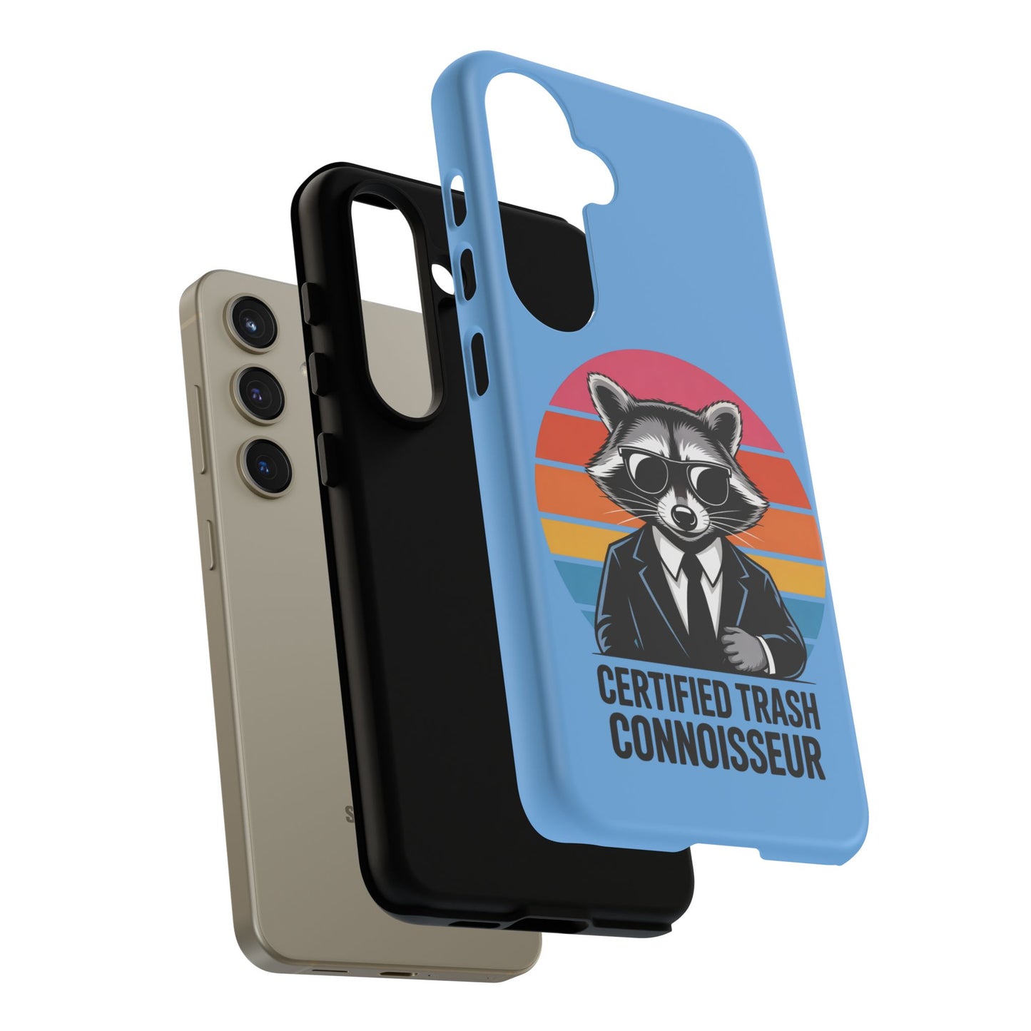 Certified Trash Connoisseur Phone Case - Fun & Stylish Protection for Animal Lovers