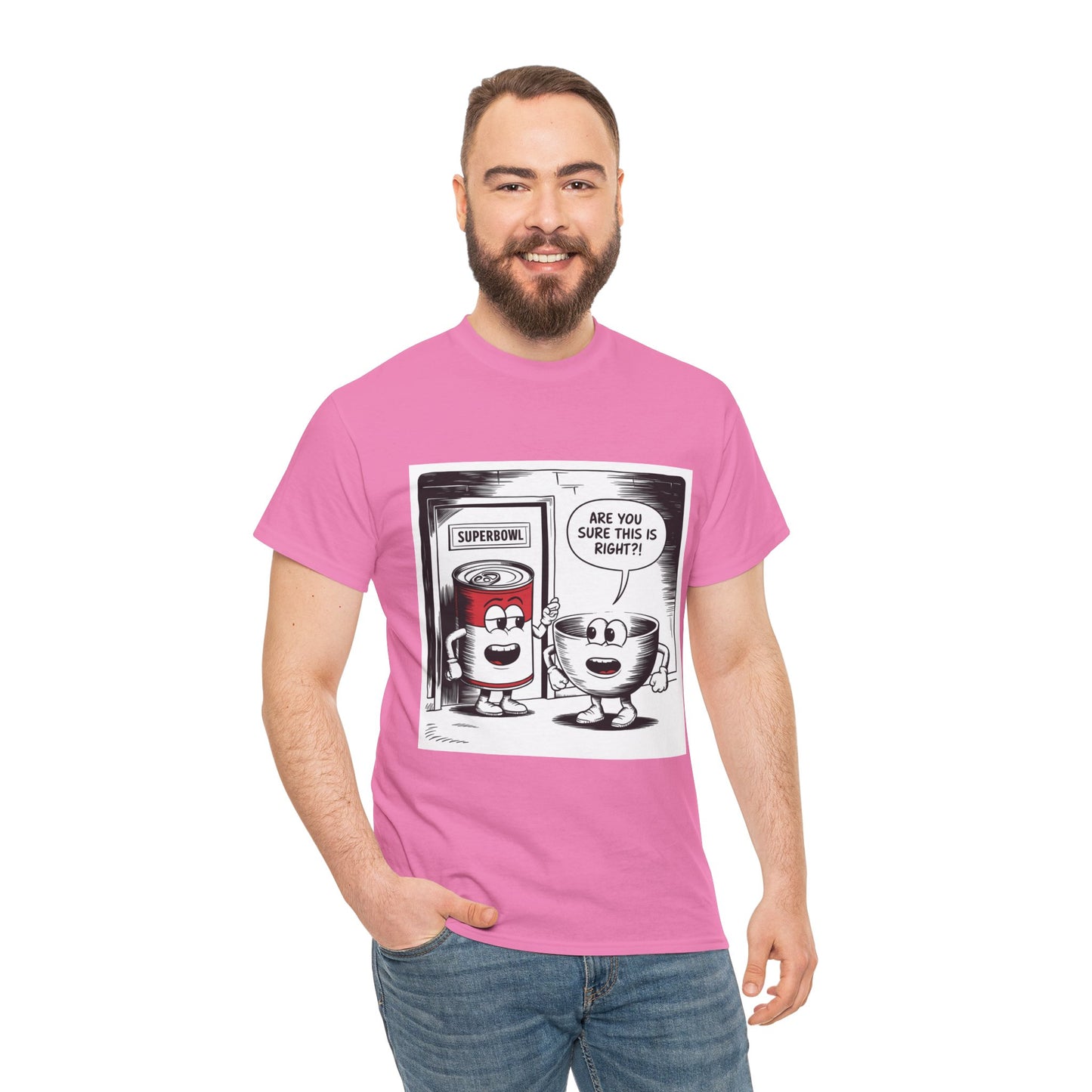 Comic Unisex Tee - Superbowl Design