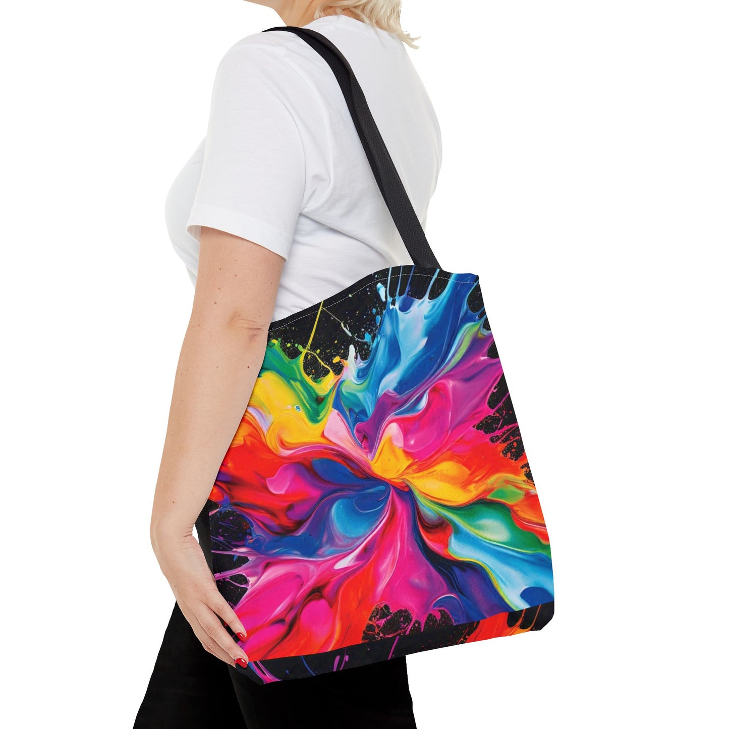 Vibrant Splash Tote Bag