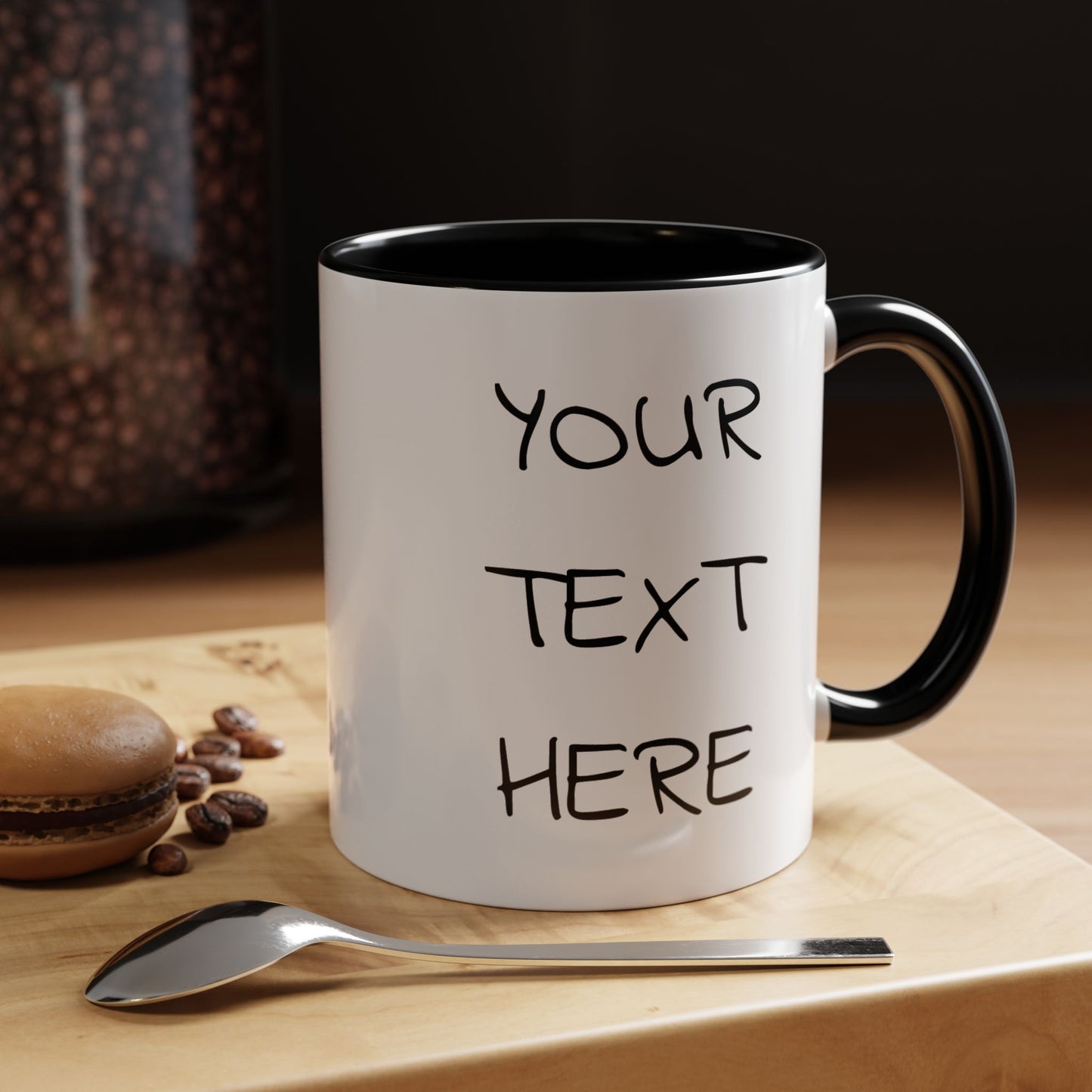 Personalized Teacher Mug, Best Teacher Ever Gift, Custom Educator Coffee Cup, 3D Gold Balloon Design, Teacher Appreciation Present