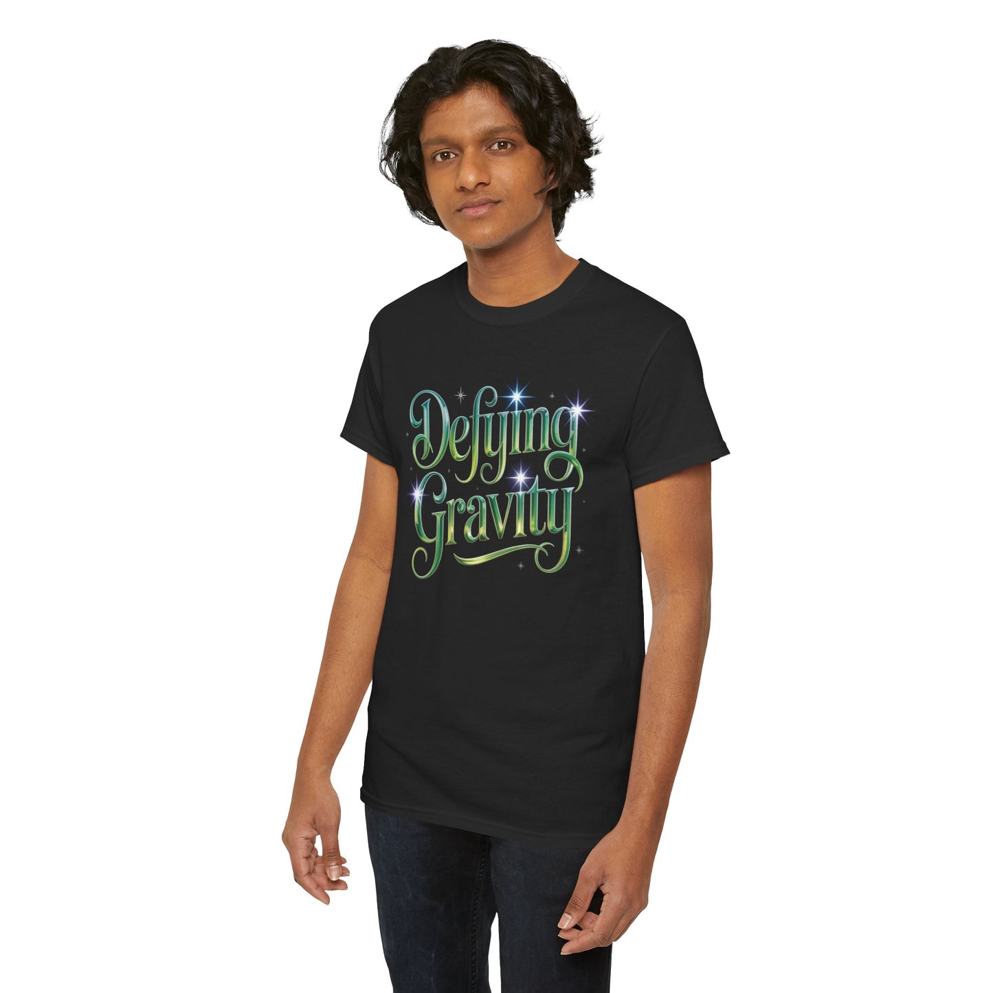Defying Gravity Wicked Musical Quote Tee – Broadway Fan Shirt, Inspirational Wizard of Oz Graphic Tee, Musical Theatre Unisex T-Shirt