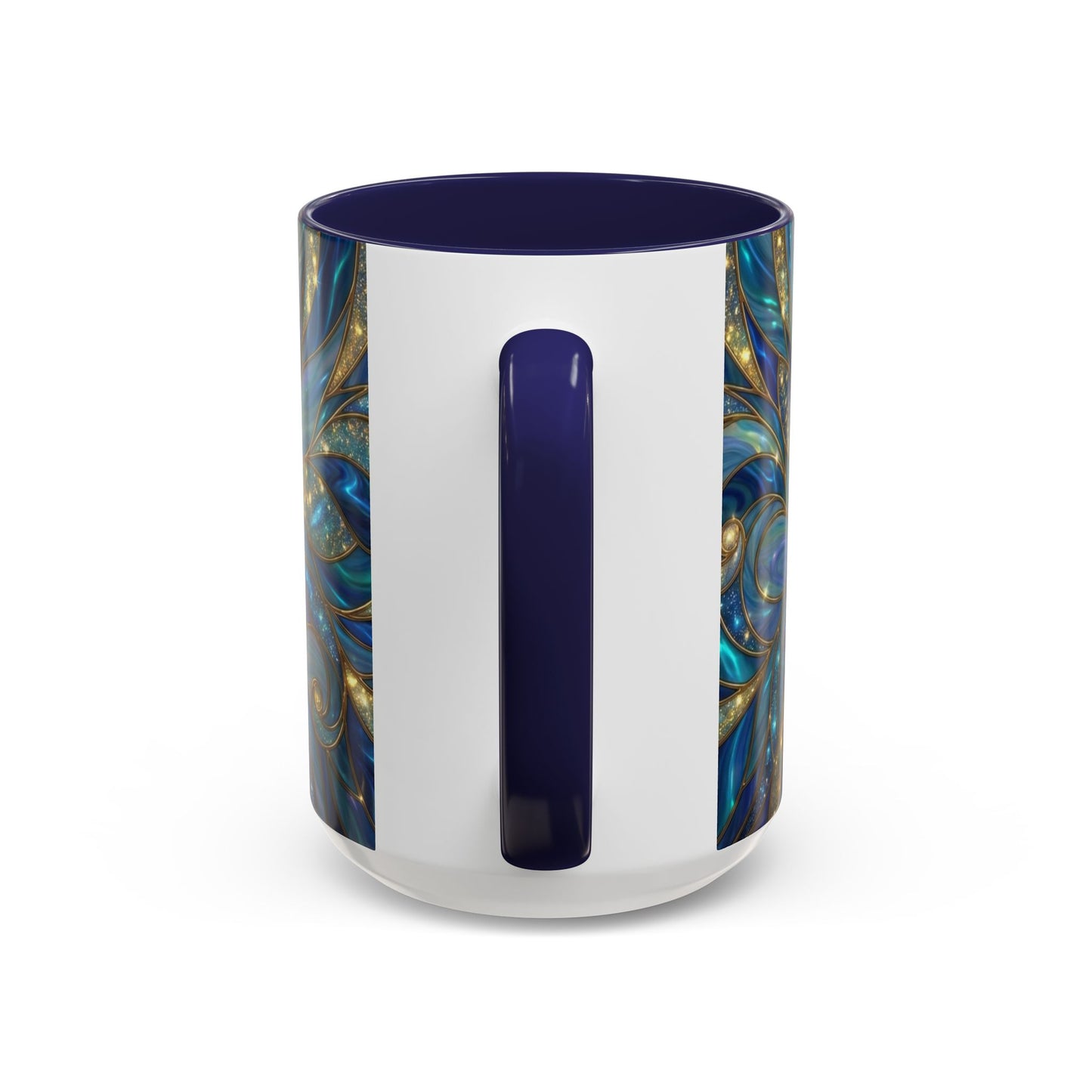 Stained Glass Dove Mug, Peace Dove Coffee Mug, Holy Spirit Dove Cup, Christian Gift Mug, Spiritual Art Mug, Faith Inspired Coffee Cup