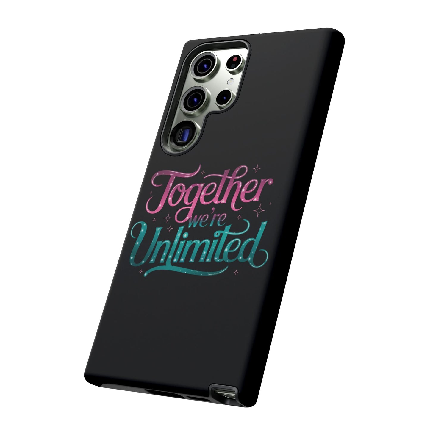 Samsung Case Musical Quote 'Together We're Unlimited' Musical Phone Case