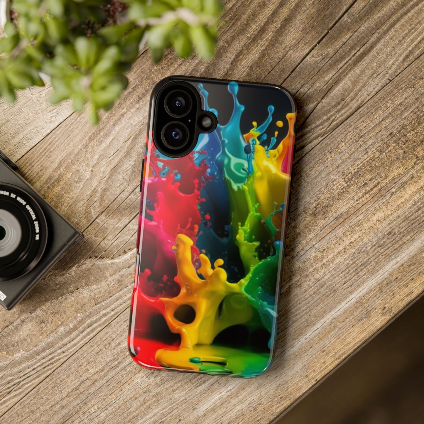 Vibrant Splash iPhone Case - Color Burst iPhone Case