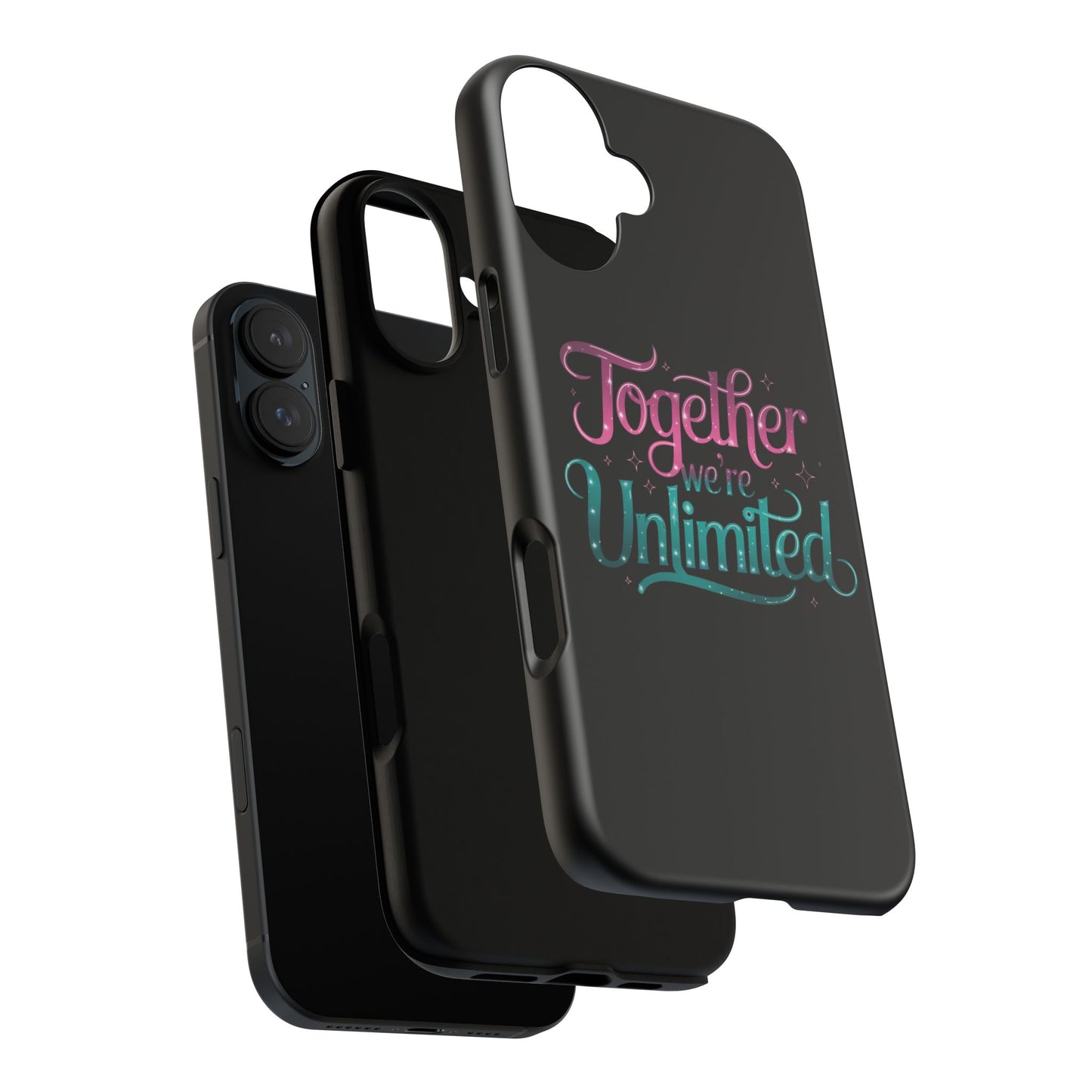 iPhone Case with Musical Quote Together We're Unlimited Musical Phone Case