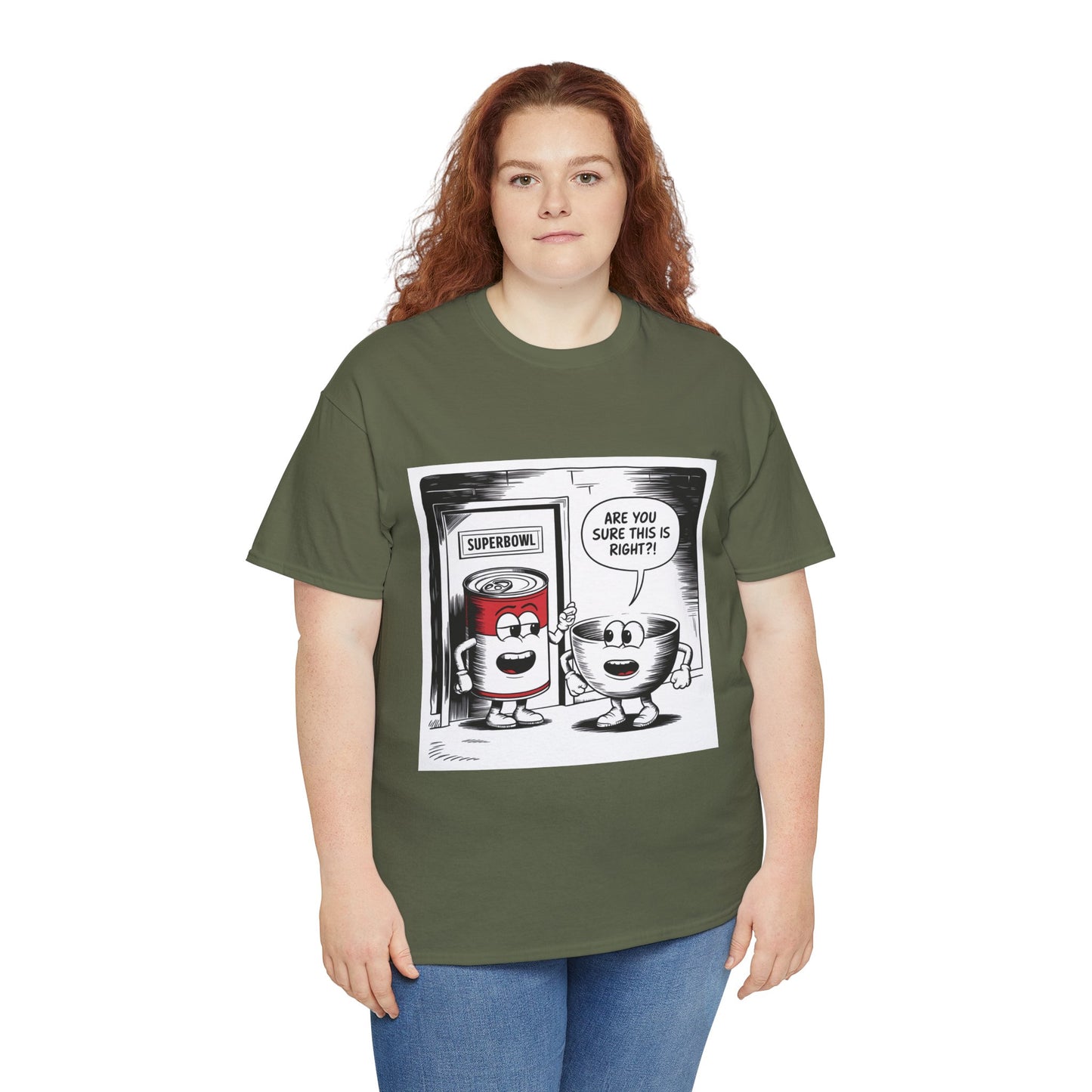 Comic Unisex Tee - Superbowl Design