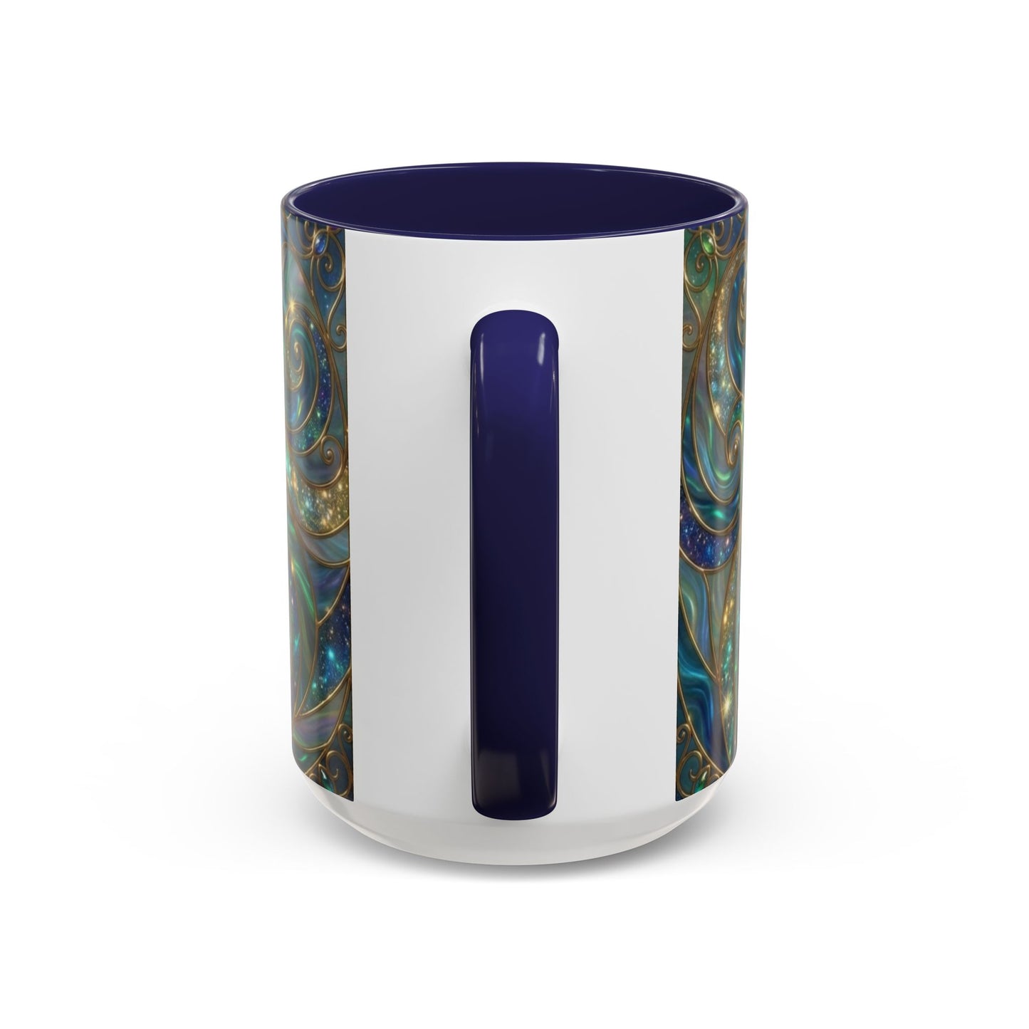 Hummingbird Stained Glass Mug, Colorful Art Coffee Mug, Bird Lover Gift, Nature Inspired Ceramic Mug, Tea Cup