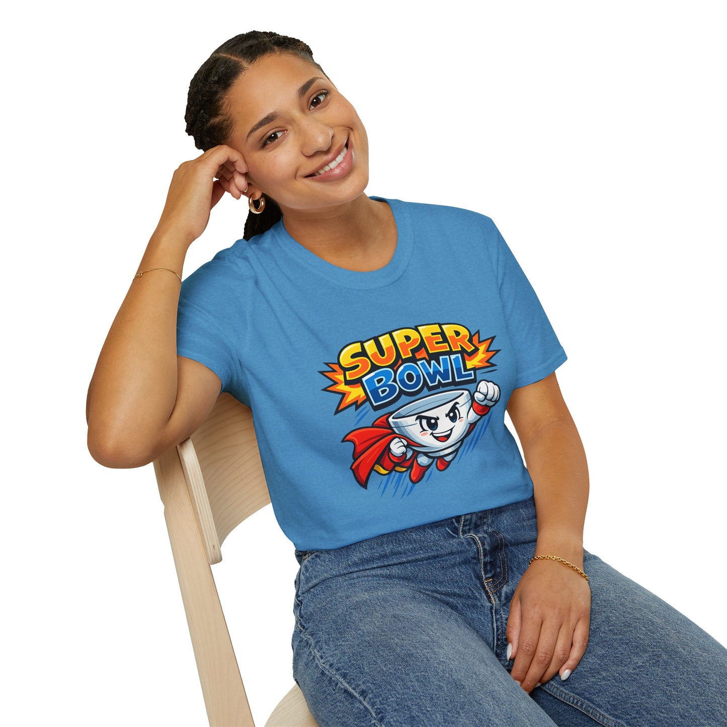 Super Bowl Shirt, Funny Super Bowl T Shirt, Football Party Shirt, Game Day Shirt, Bowl Pun Shirt, Super Bowl Party Tee, Unisex Graphic Tee