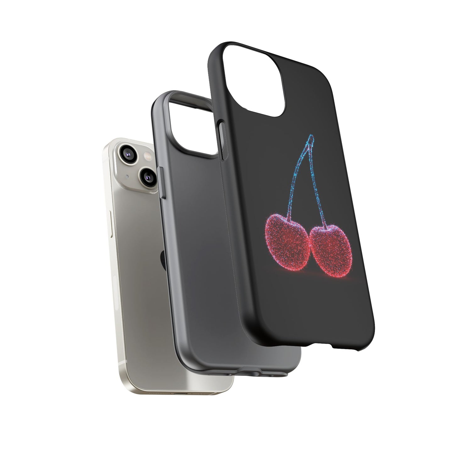 iPhone Case Bioluminescent Cherries Cherry Phone Case Cherry iPhone Case