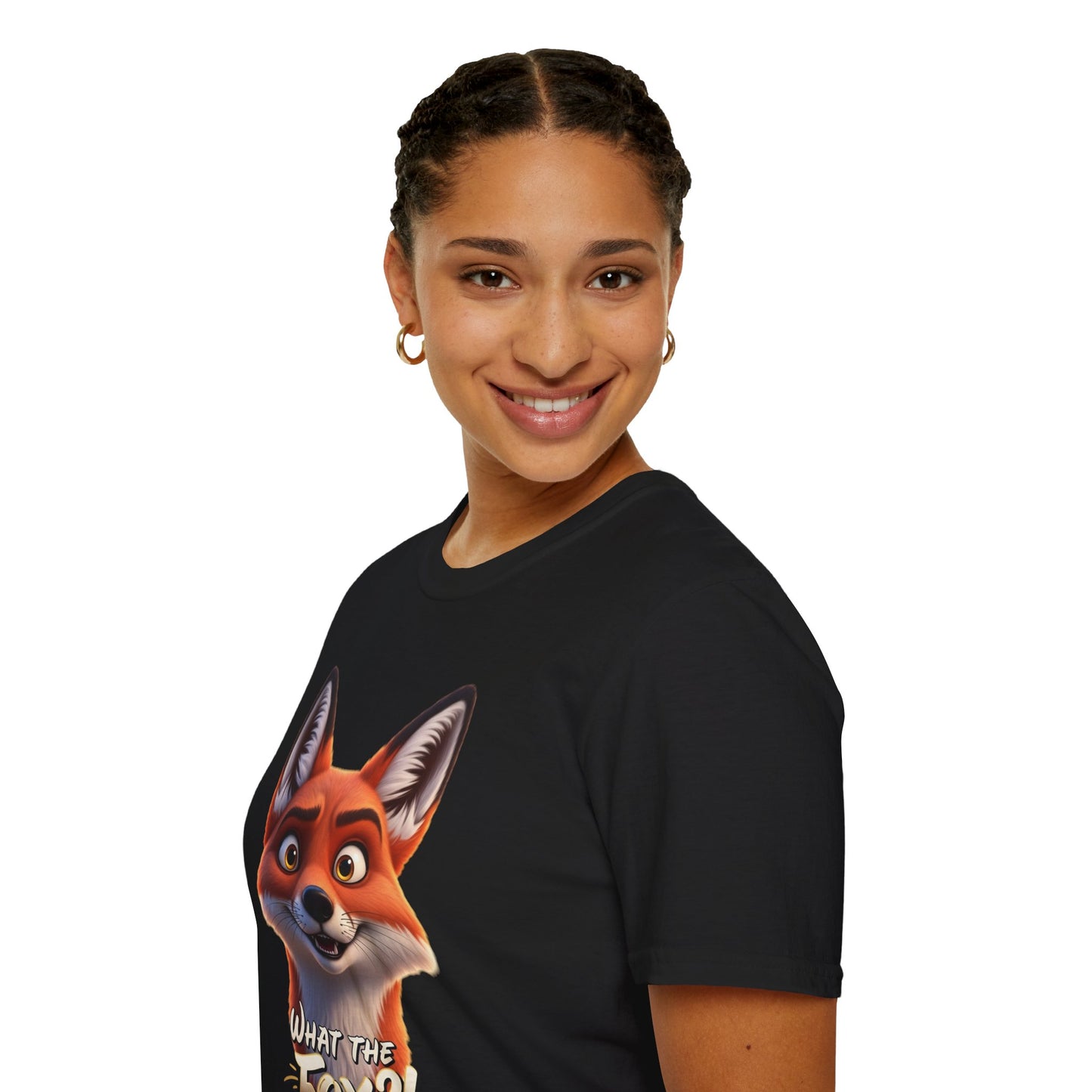 What The Fox T-Shirt, Funny Fox Graphic Tee, Animal Lover Shirt, Cute Pun Gift, Woodland Animal Top, Fun Casual Shirt For Men And Women