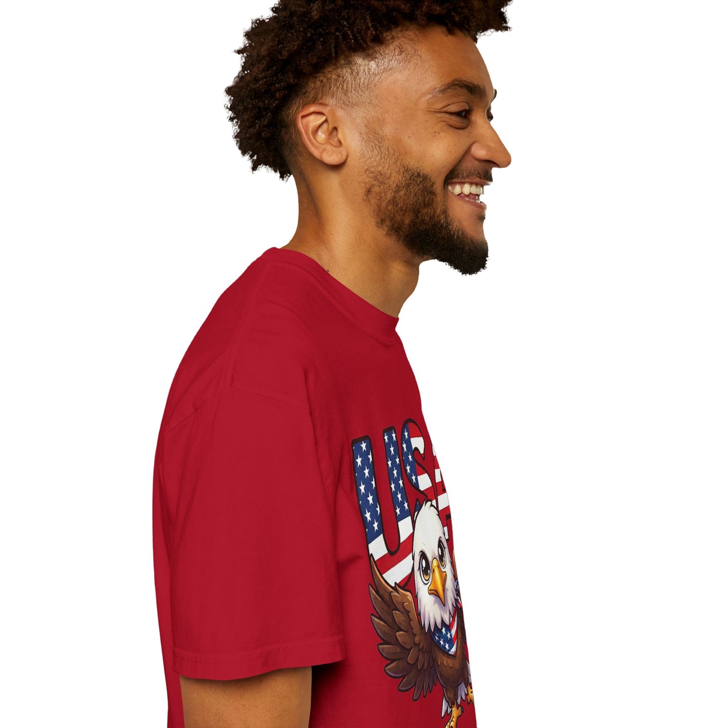 USA Eagle Shirt, Patriotic Comfort Colors Shirt, American Flag Eagle T Shirt, Fourth Of July Shirt, Freedom Graphic Tee, USA Pride Shirt