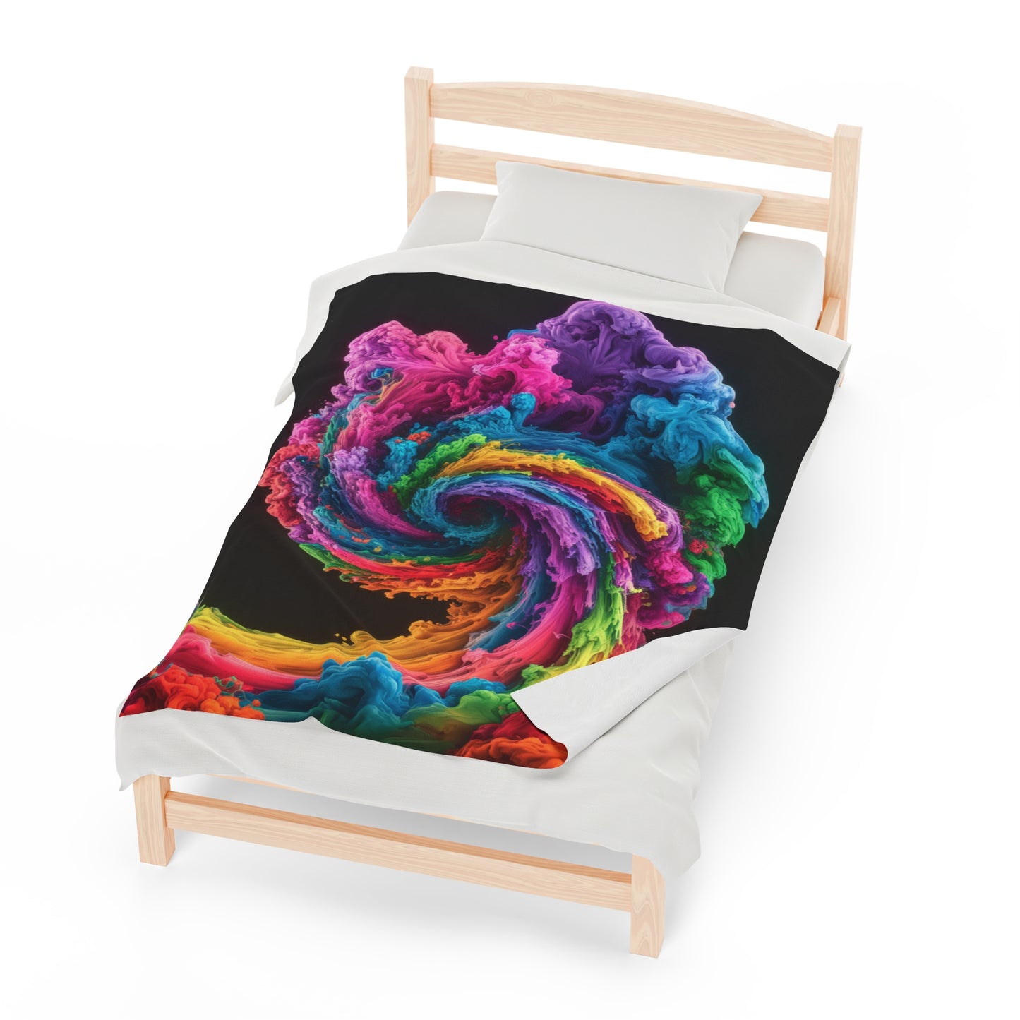 Colorful Swirl Blanket