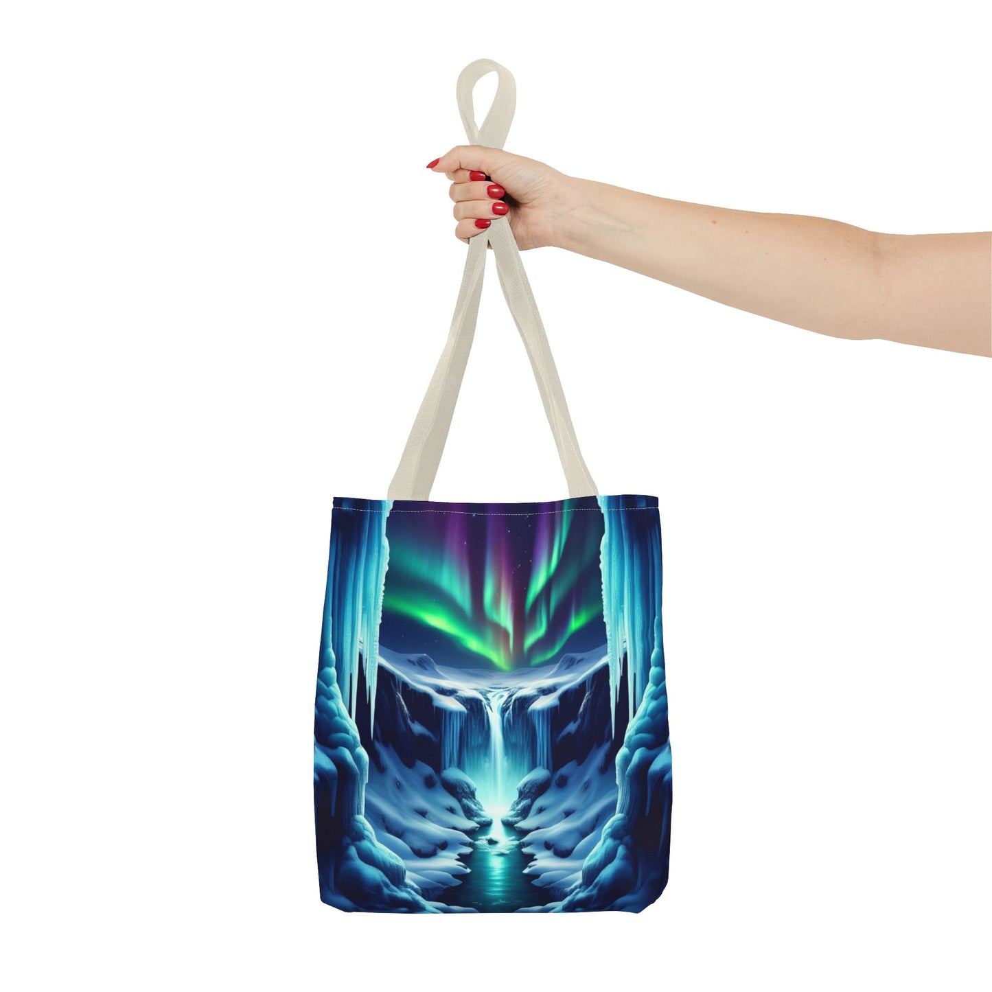 Icy Landscape Tote Bag