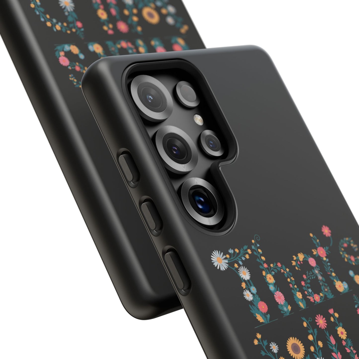 Samsung Phone Case That's Wild Floral Design Flower Phone Case Nature Lover Accessory Fun Phone Case