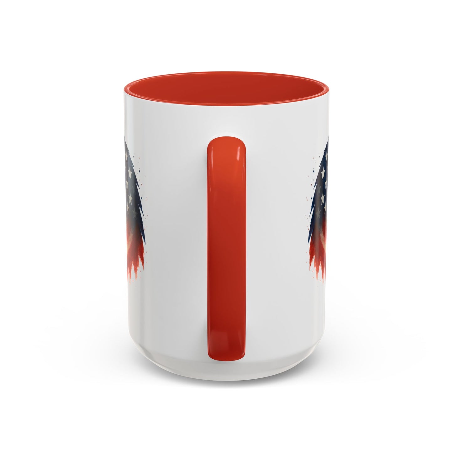 American Flag Eagle Mug - Patriotic Coffee Cup - USA Bald Eagle Gift - 4th of July Mug - Independence Day Drinkware - Veteran Gift