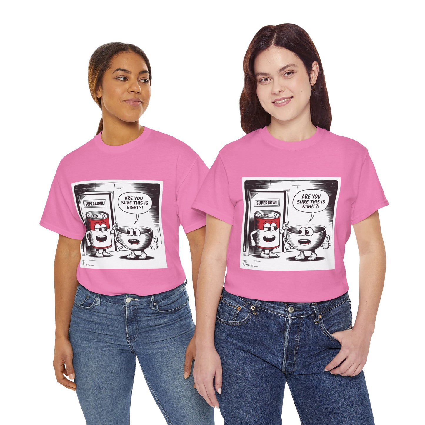 Comic Unisex Tee - Superbowl Design