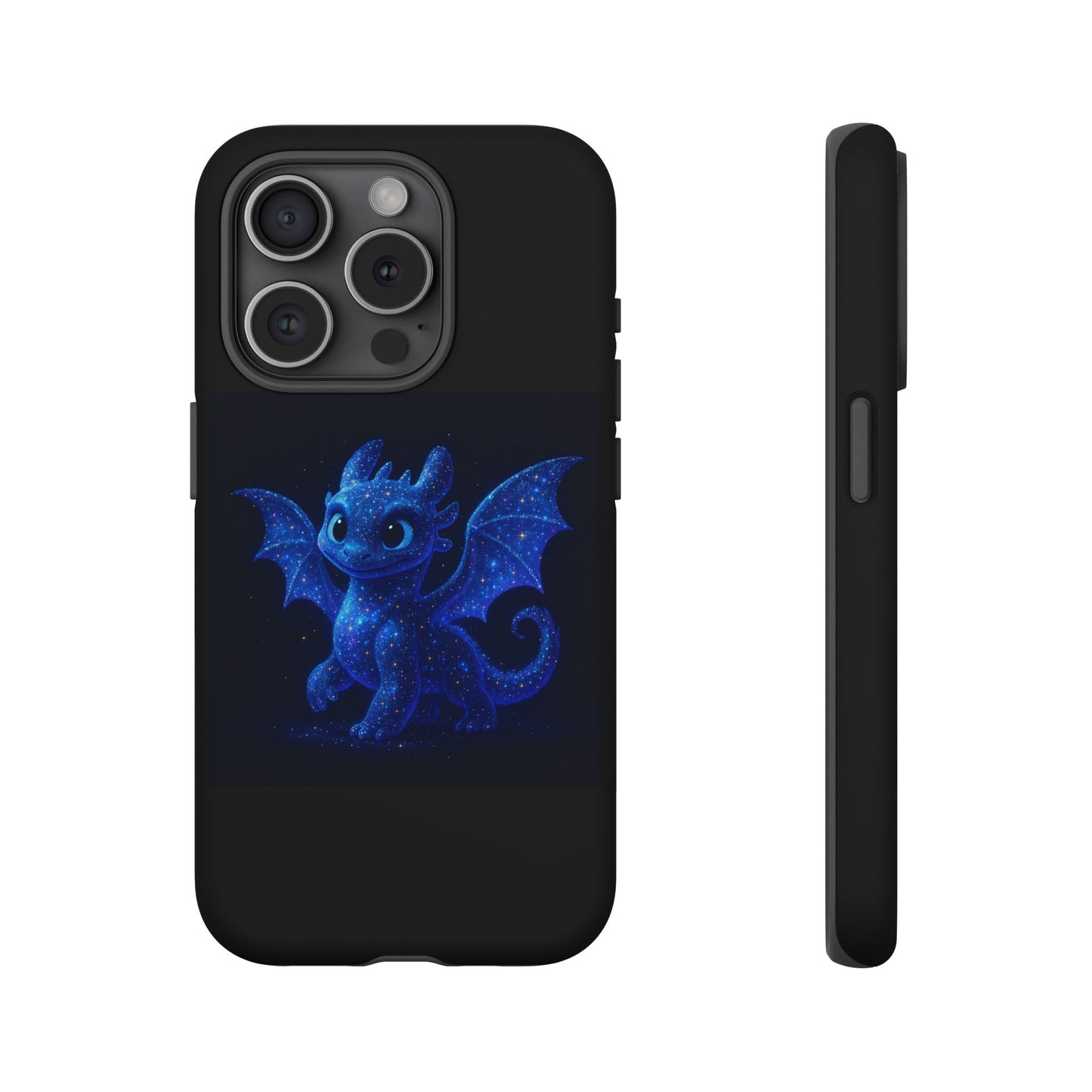 Galaxy Dragon iPhone Case - Cute Fantasy Star Phone Cover for iPhone Phones | Gift for Dragon Lover | Cosmic Creature Art