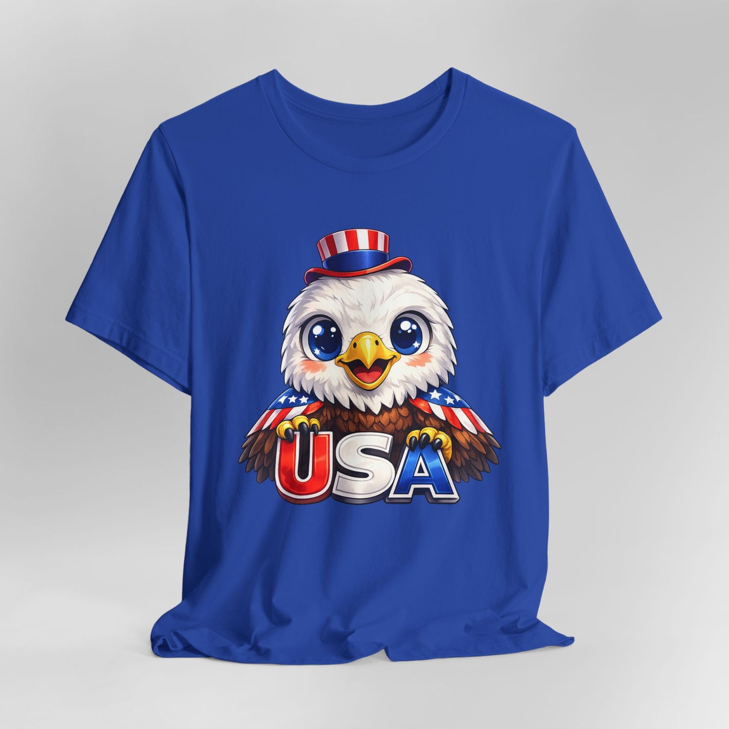 Cute USA Eagle Shirt, Patriotic Eagle T Shirt, Fourth Of July Shirt, American Flag Eagle Tee, Freedom Graphic Shirt, USA Pride Top