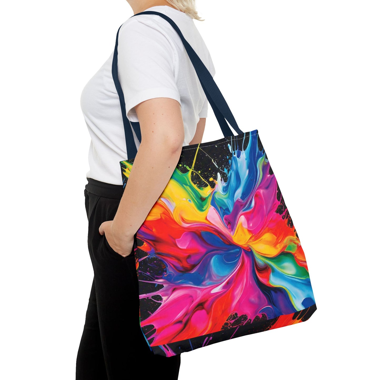 Vibrant Splash Tote Bag