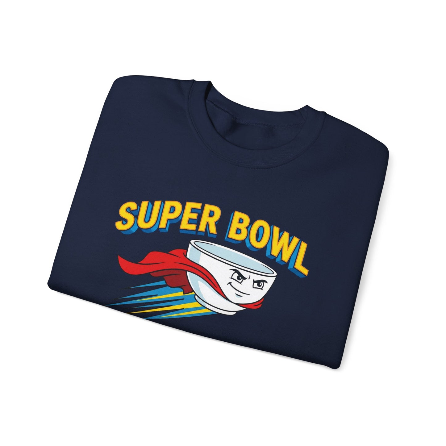 Super Bowl Sweatshirt, Funny Super Bowl Shirt, Football Party Sweatshirt, Game Day Crewneck, Bowl Pun Sweatshirt, Unisex Graphic Crew