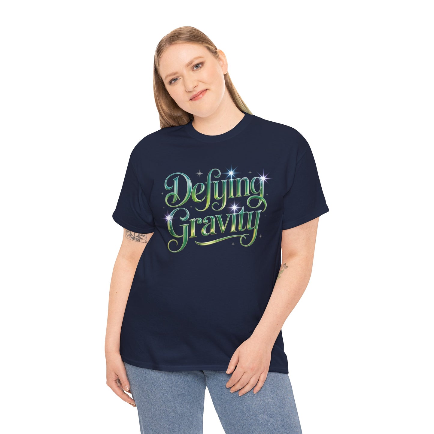Defying Gravity Wicked Musical Quote Tee – Broadway Fan Shirt, Inspirational Wizard of Oz Graphic Tee, Musical Theatre Unisex T-Shirt