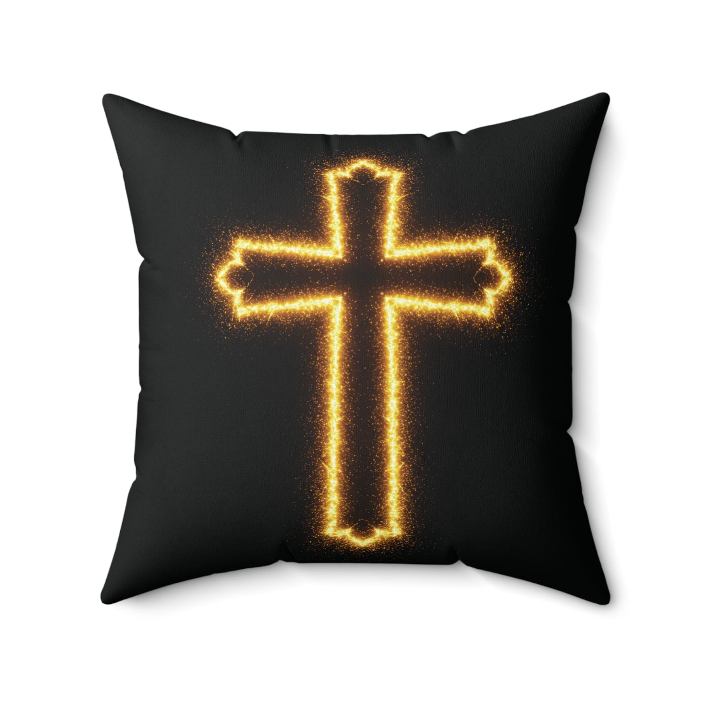 Glowing Cross Pillow