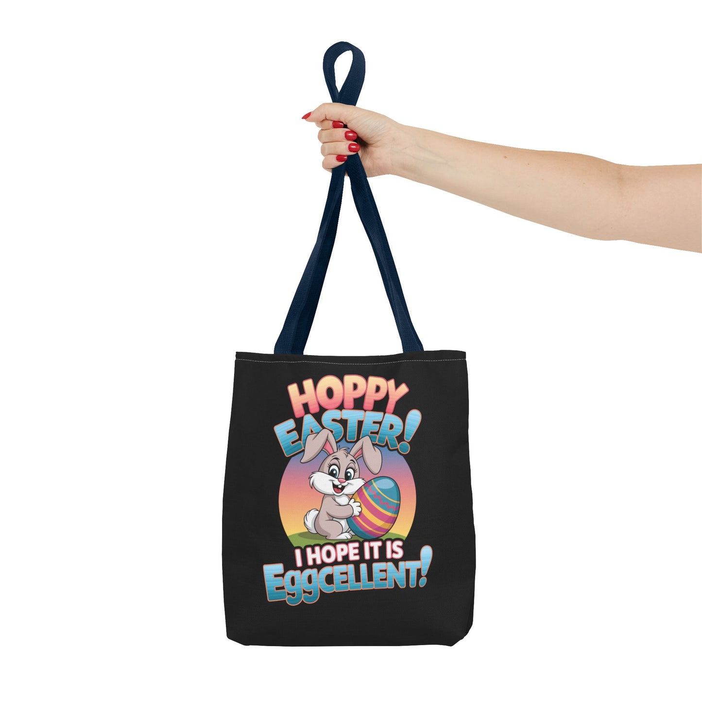 Happy Easter Tote Bag Eggcellent Bunny Design Easter Bag Easter Gift Easter Tote Accessory