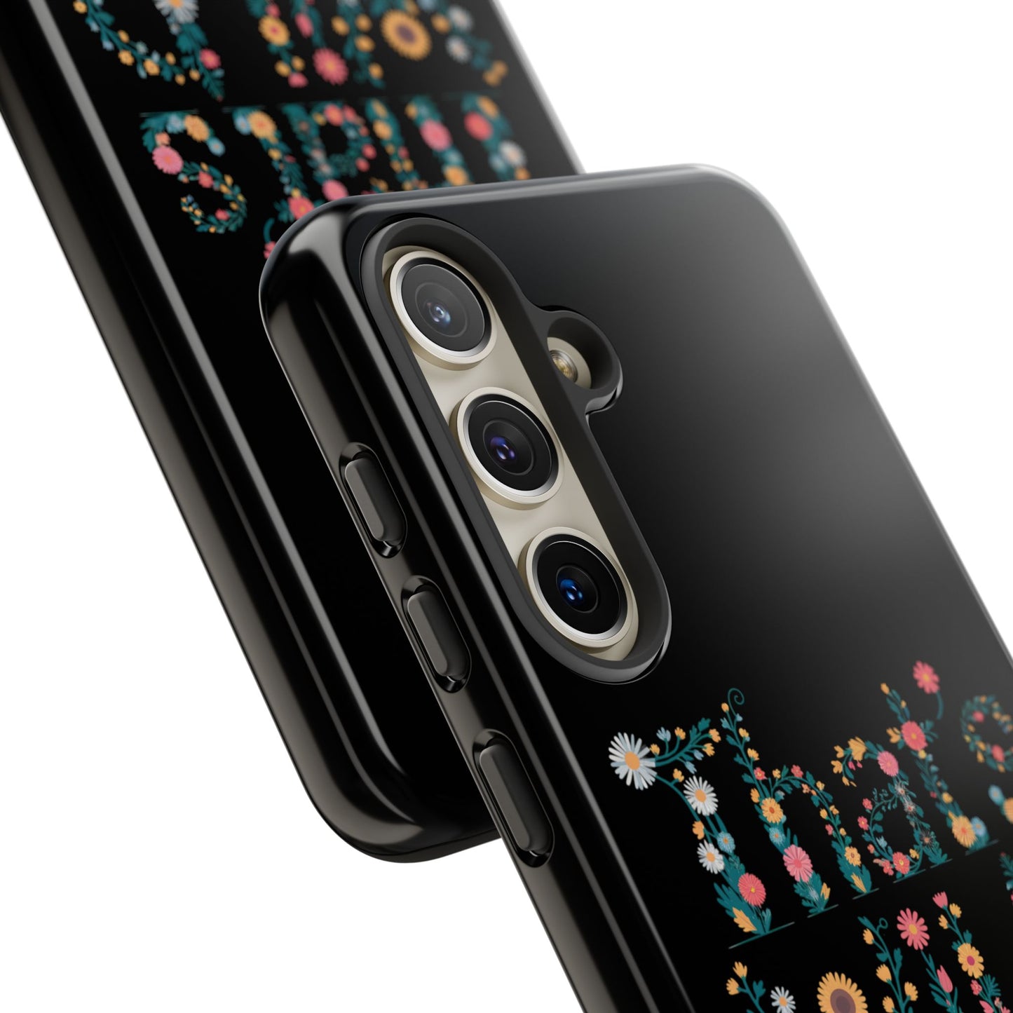 Samsung Phone Case That's Wild Floral Design Flower Phone Case Nature Lover Accessory Fun Phone Case